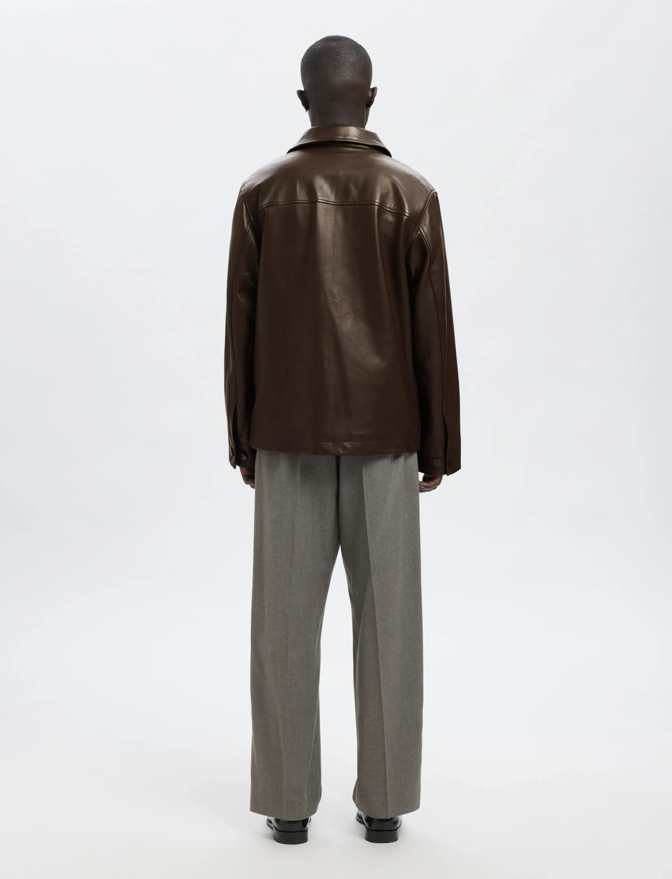 Annarr - ANRHARKI LEATHER JKT - delicioso - 3