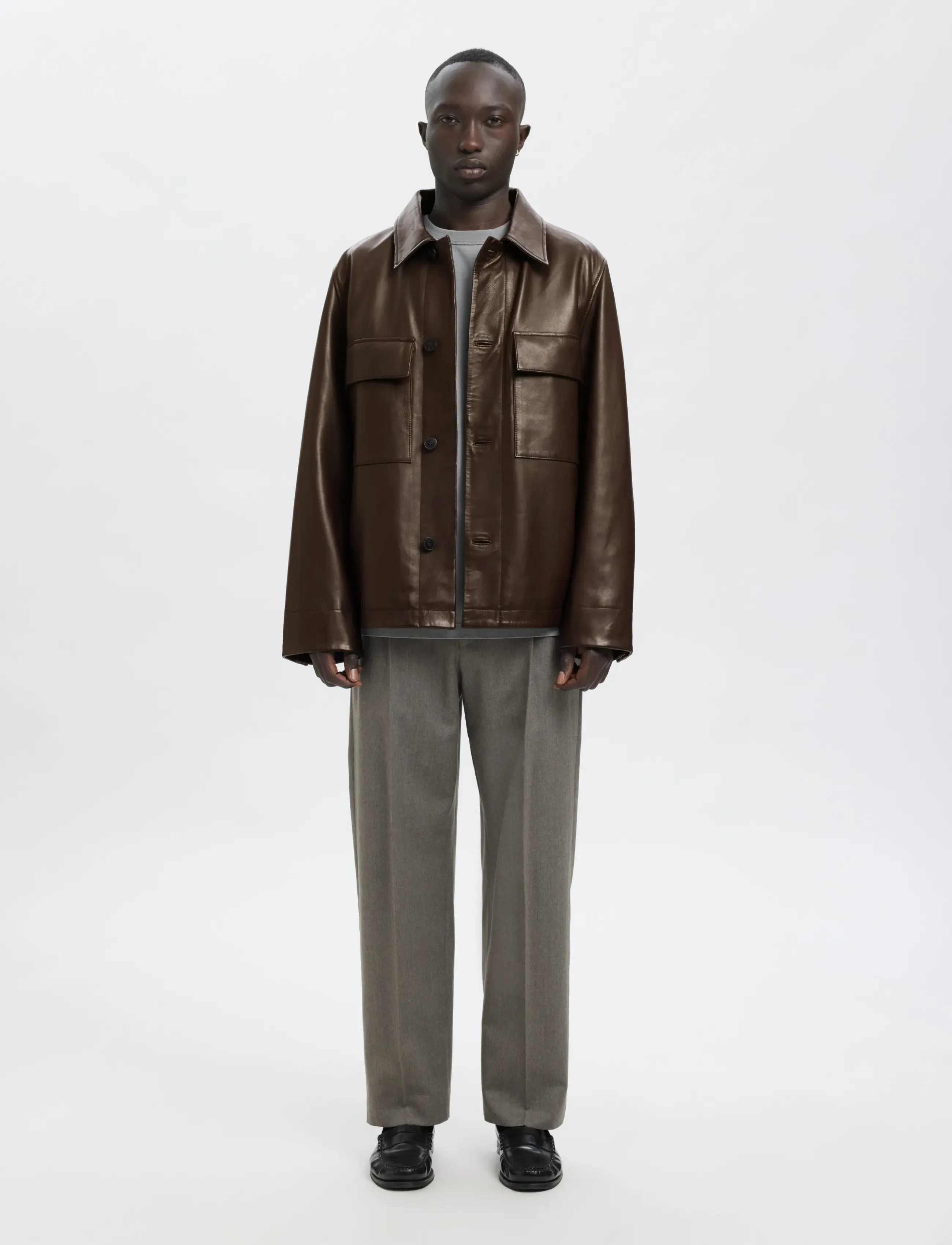Annarr - ANRHARKI LEATHER JKT - delicioso - 4