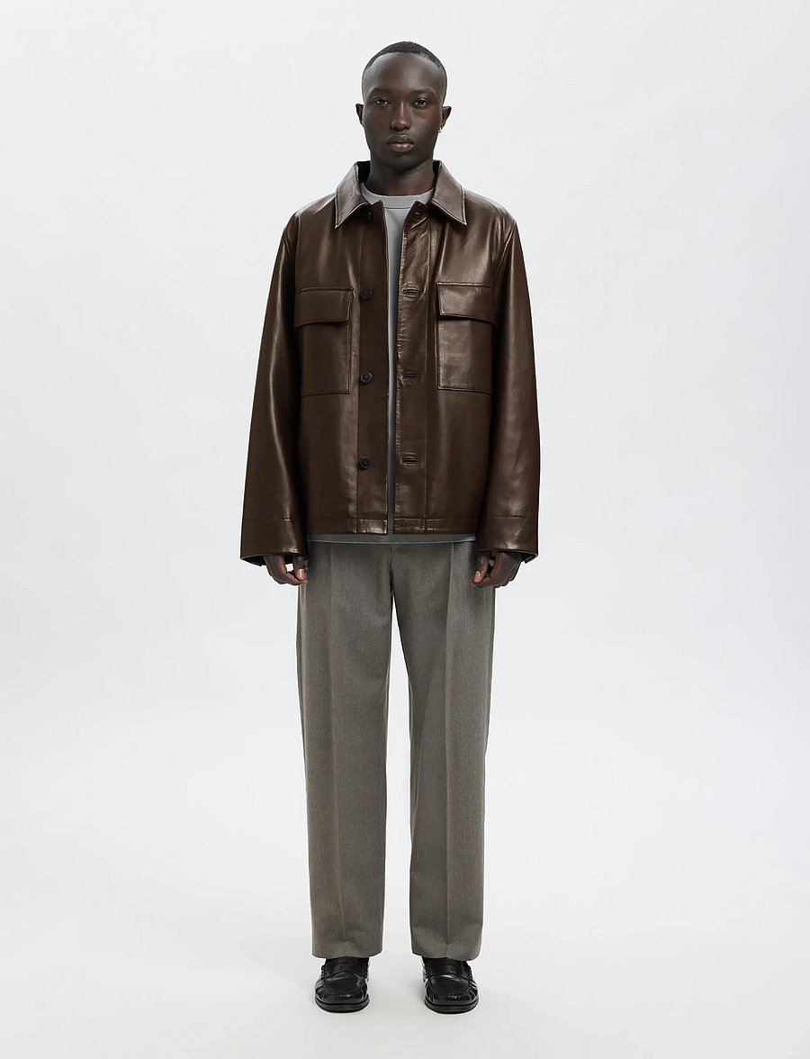 Annarr - ANRHARKI LEATHER JKT - delicioso - 4