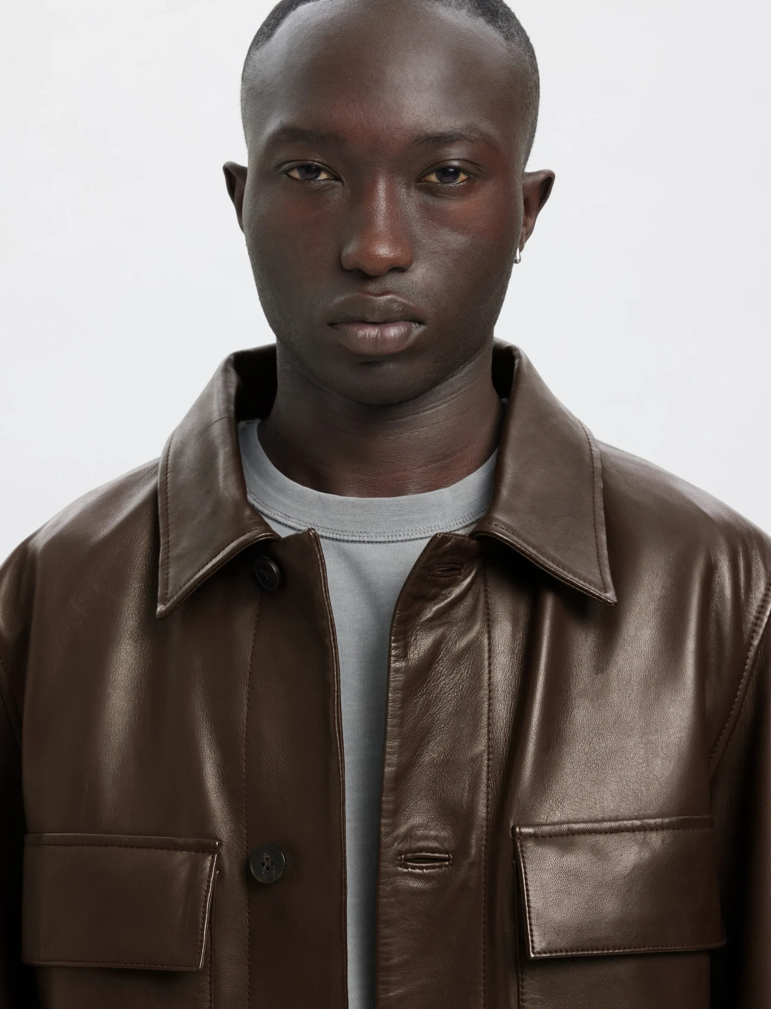 Annarr - ANRHARKI LEATHER JKT - delicioso - 5