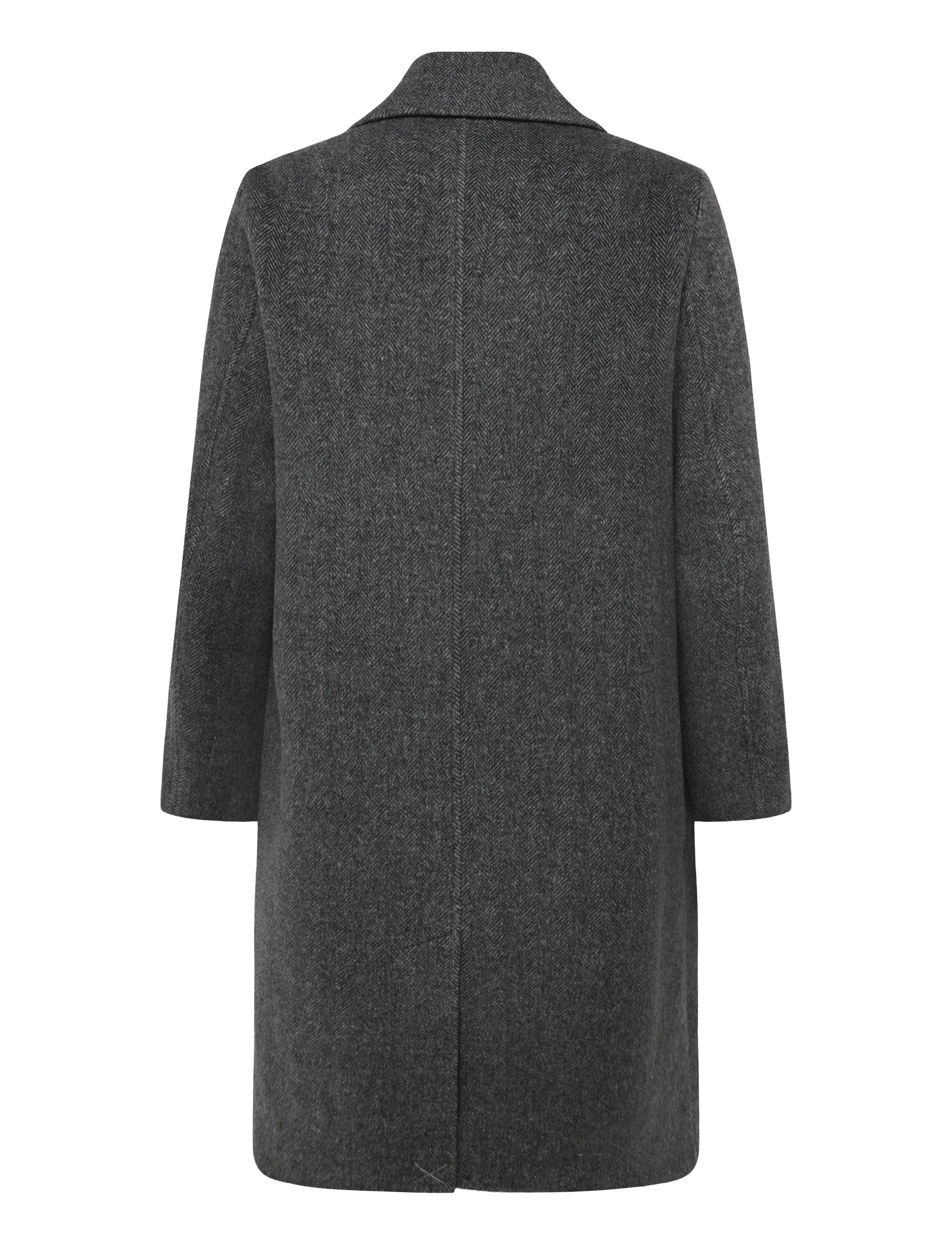 Annarr - ANRRAGNAR COAT - ullrockar - grey melange - 2