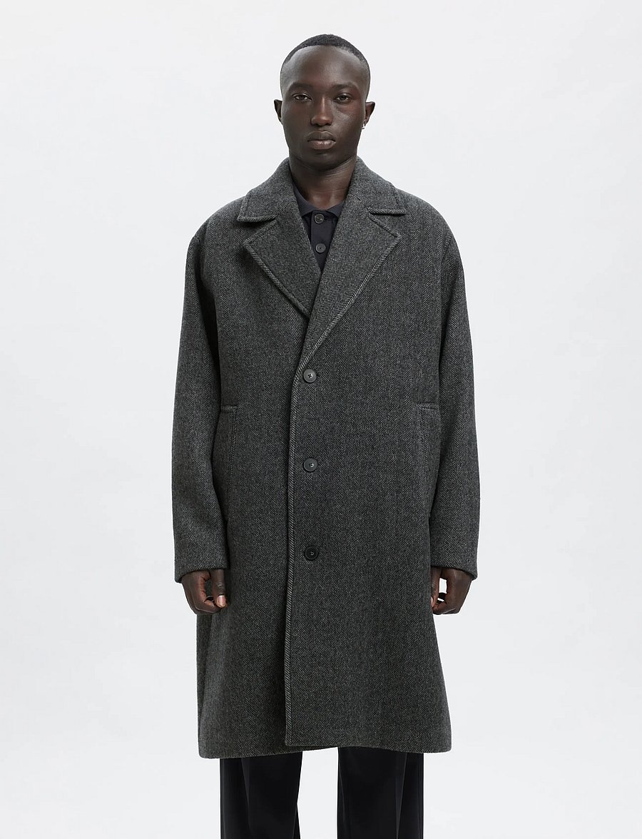 Annarr - ANRRAGNAR COAT - ullrockar - grey melange - 0