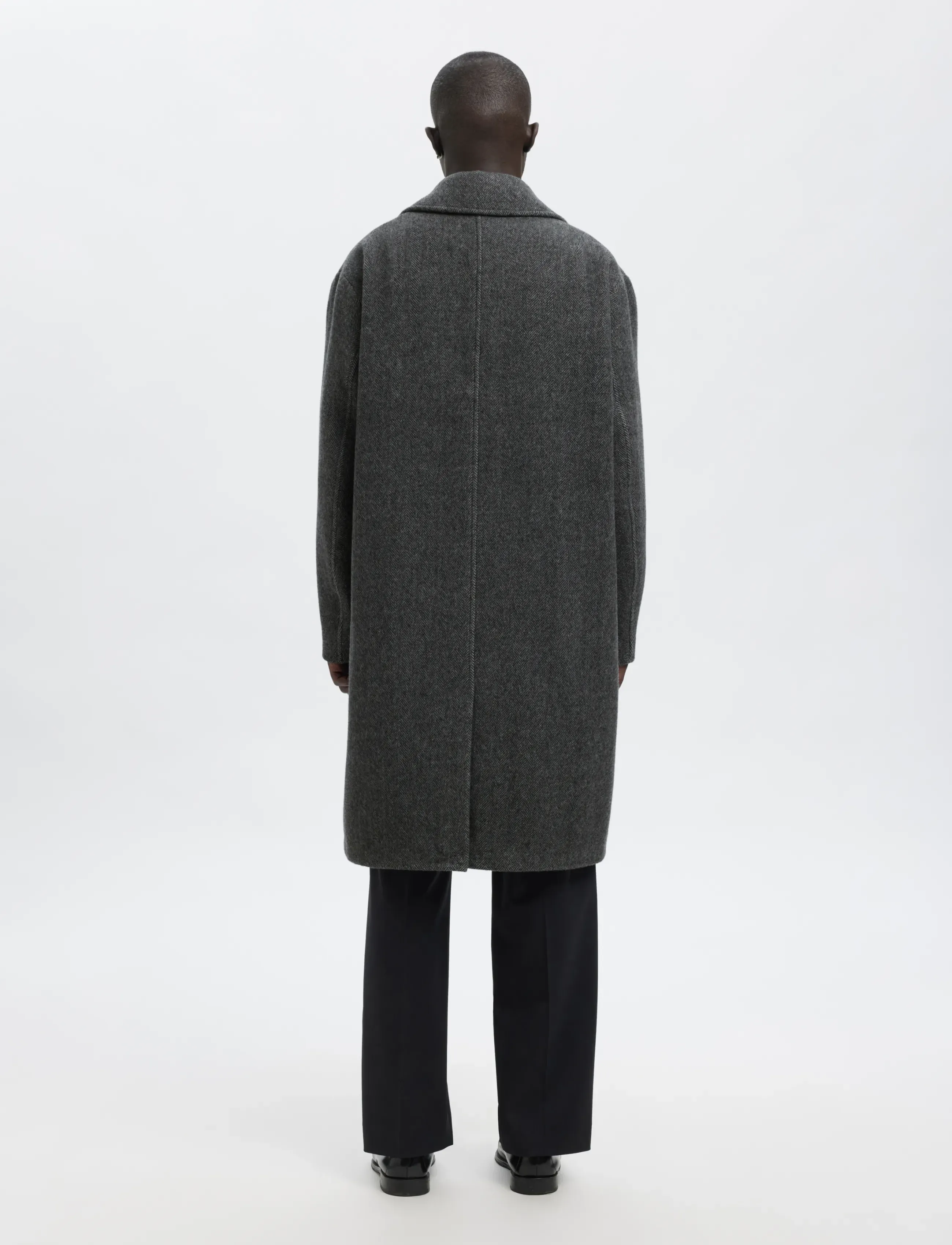 Annarr - ANRRAGNAR COAT - ullrockar - grey melange - 3