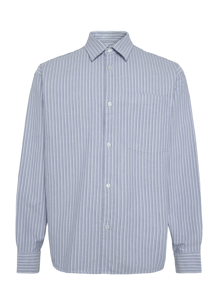 Annarr - ANRVOLUND OXFORD LS SHIRT - triibulised särgid - blue bonnet - 0
