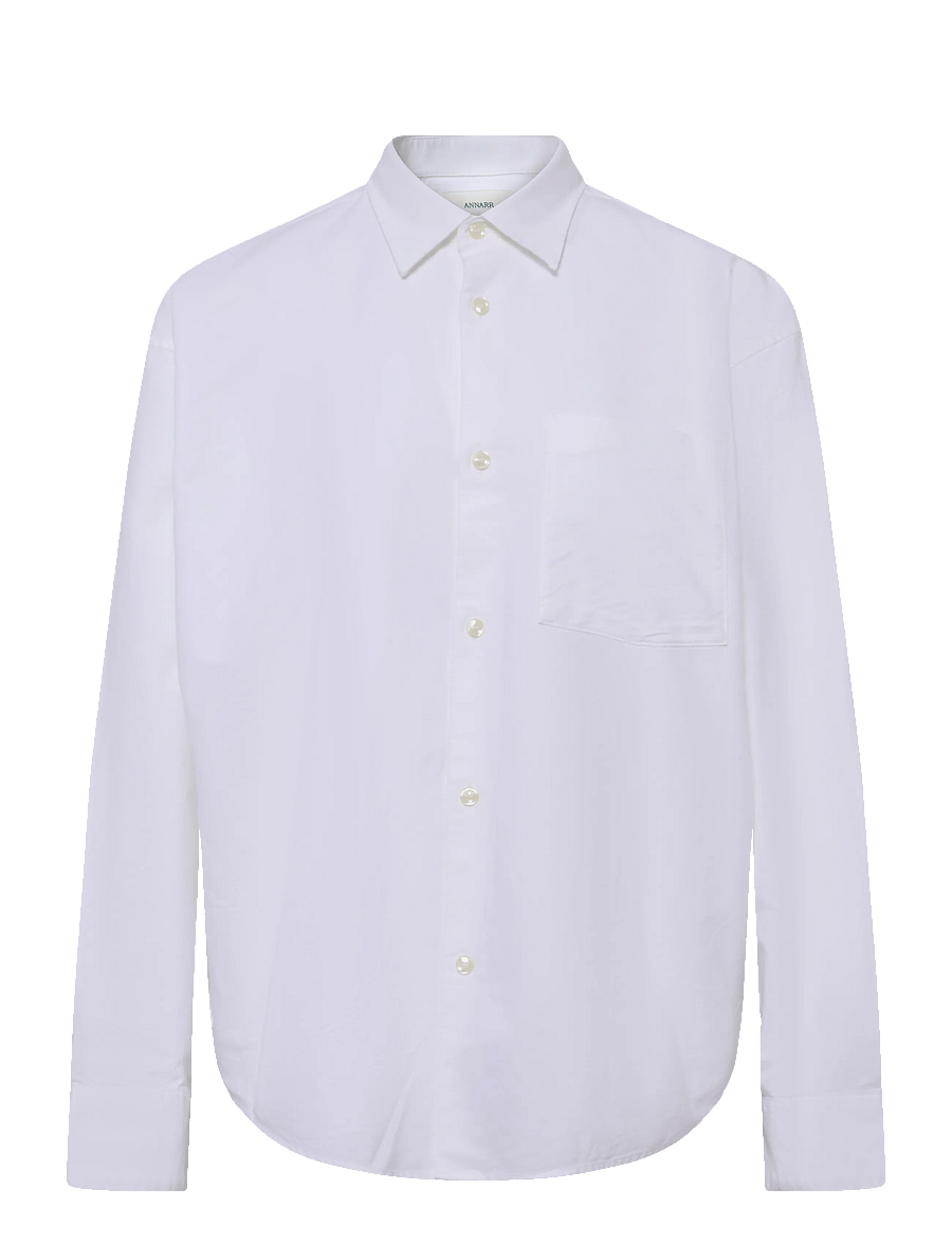 Annarr - ANRVOLUND OXFORD LS SHIRT - oxford-hemden - brilliant white - 1