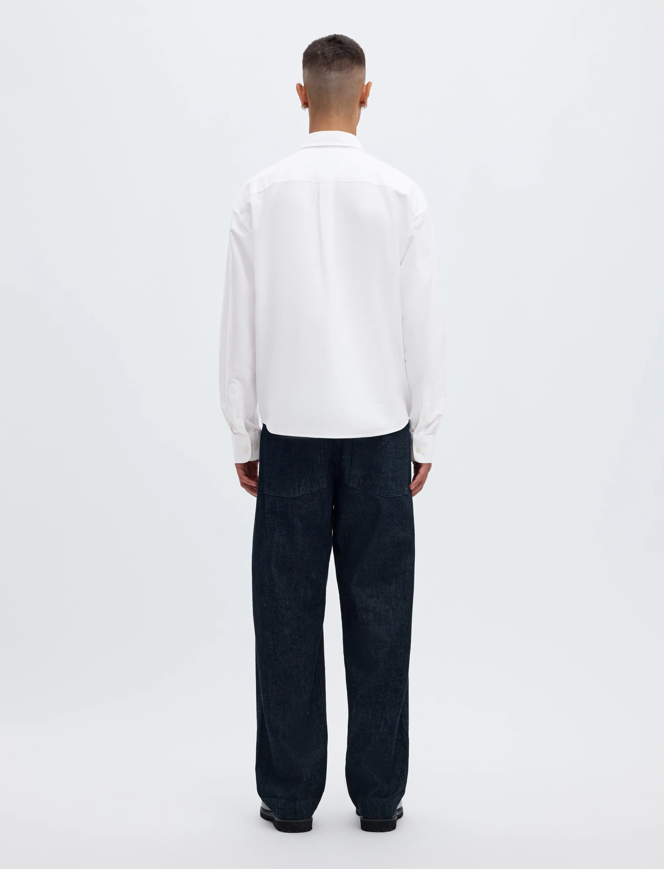 Annarr - ANRVOLUND OXFORD LS SHIRT - oxfordi särgid - brilliant white - 2