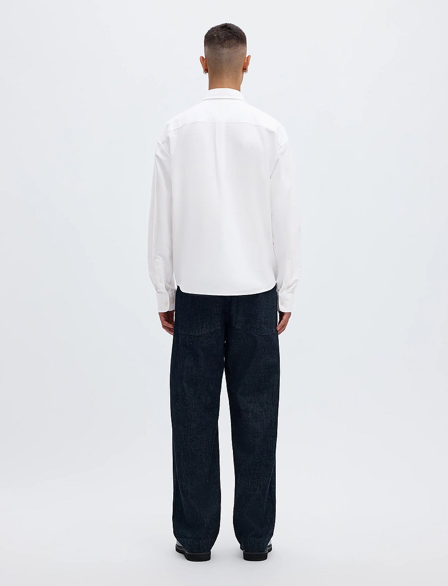 Annarr - ANRVOLUND OXFORD LS SHIRT - oxfordi särgid - brilliant white - 2