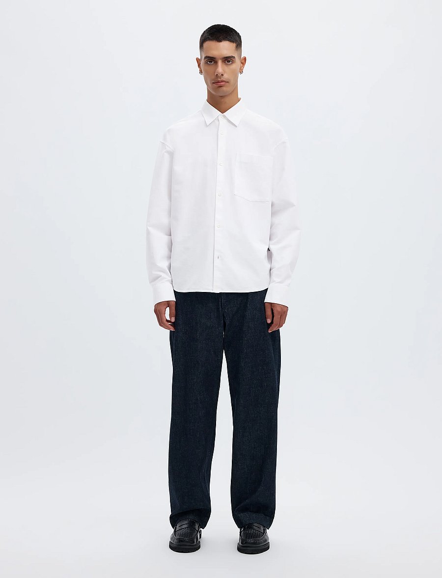 Annarr - ANRVOLUND OXFORD LS SHIRT - oxfordi särgid - brilliant white - 3