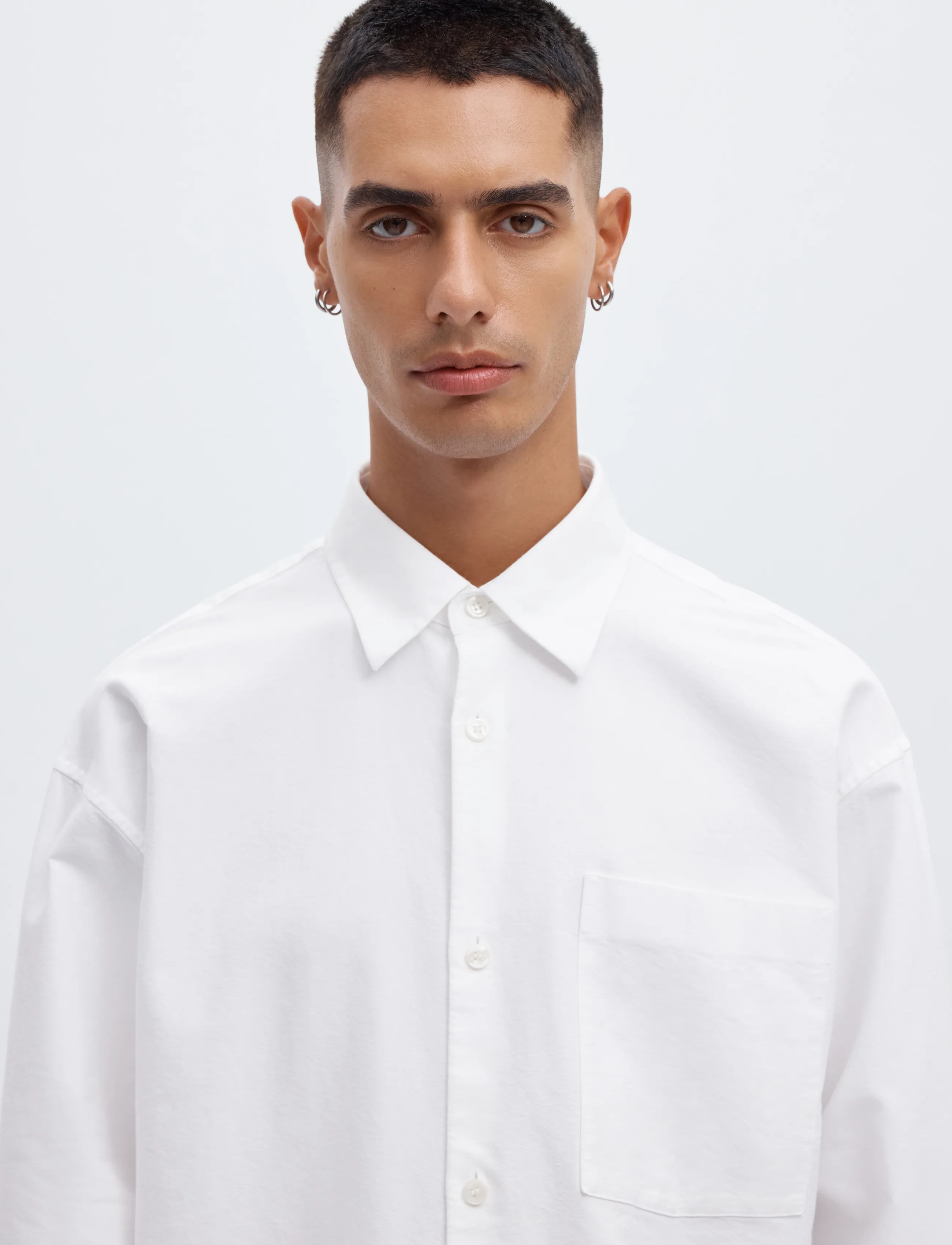 Annarr - ANRVOLUND OXFORD LS SHIRT - oxfordi särgid - brilliant white - 4