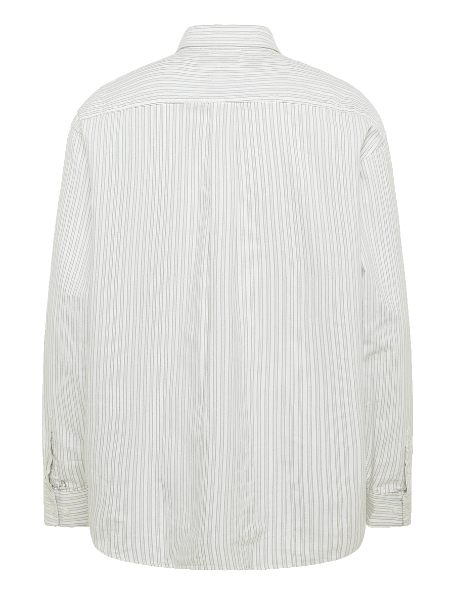 Annarr - ANRVOLUND OXFORD LS SHIRT - stribede skjorter - brilliant white - 2