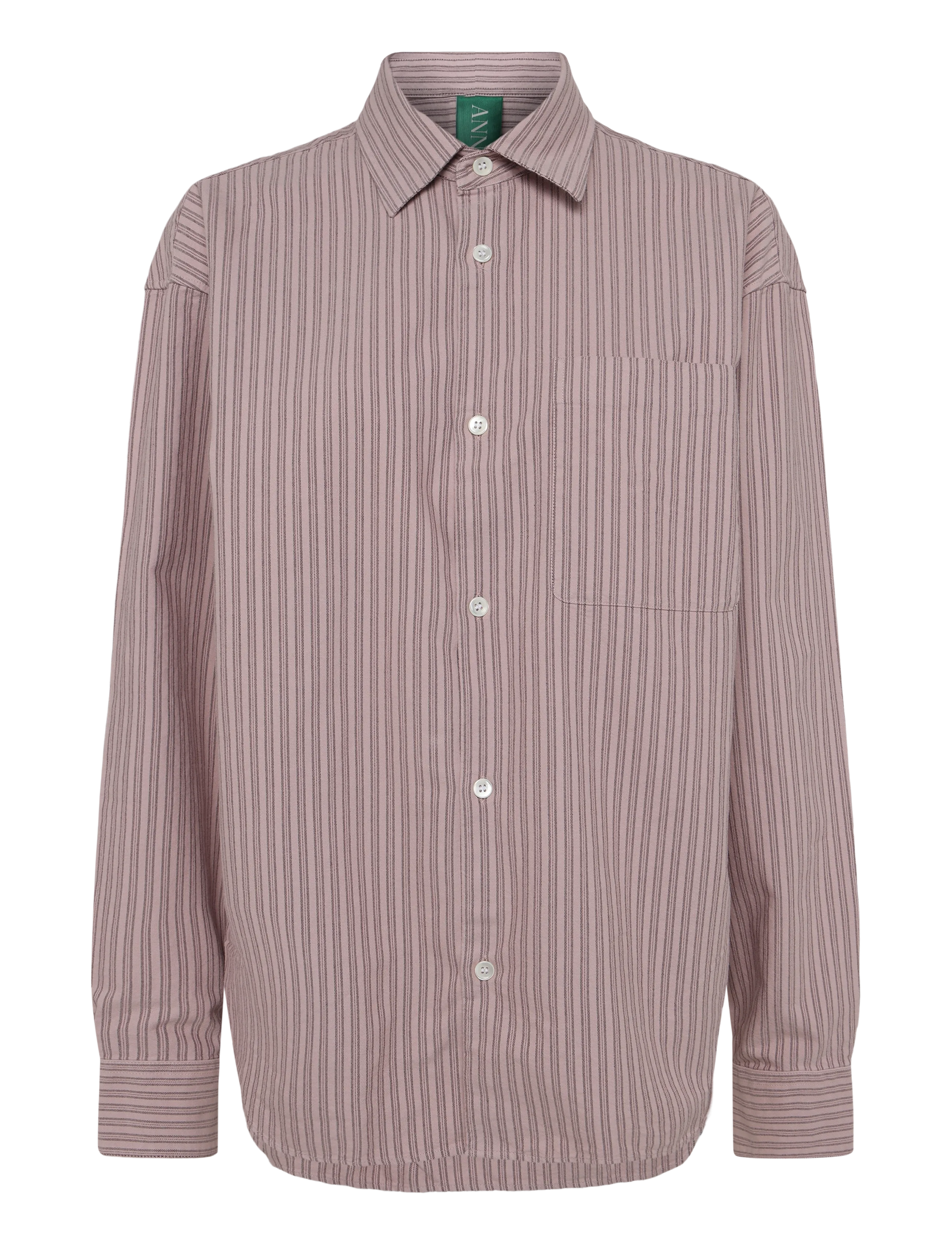 Annarr Anrvolund Oxford Ls Shirt, S, Purple, Shirts > Oxford Shirt, Herre
