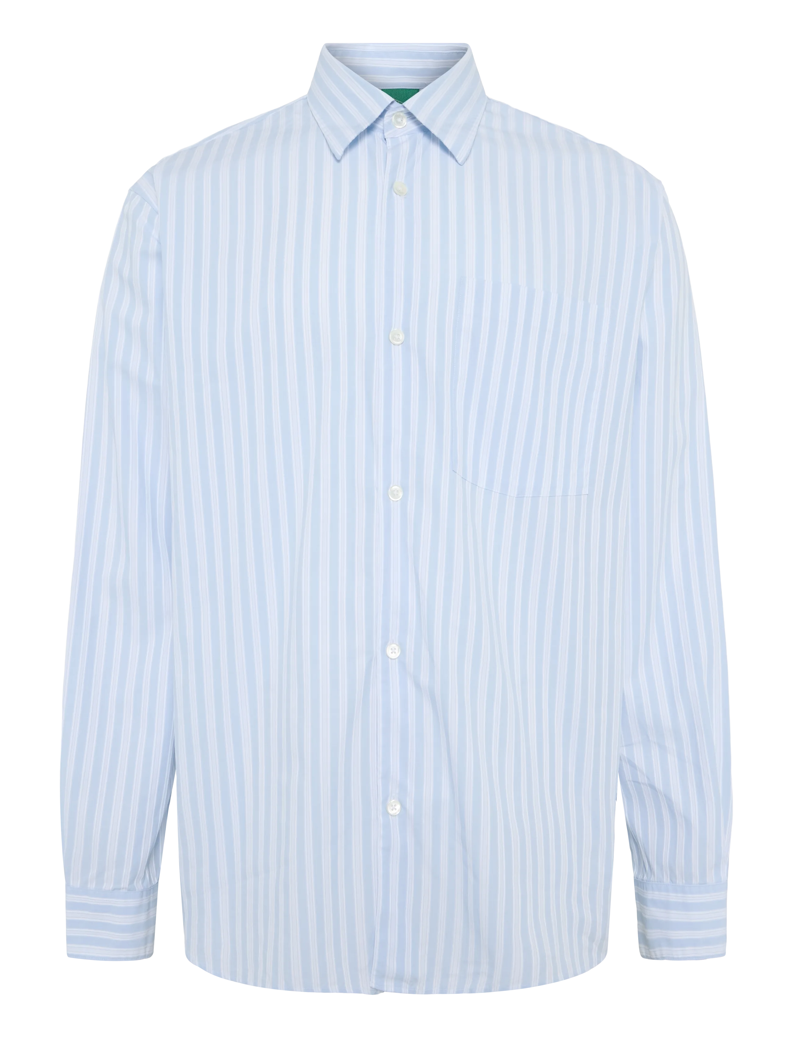 Annarr - ANRASLUND DOBBY LS SHIRT - cashmere blue - 1