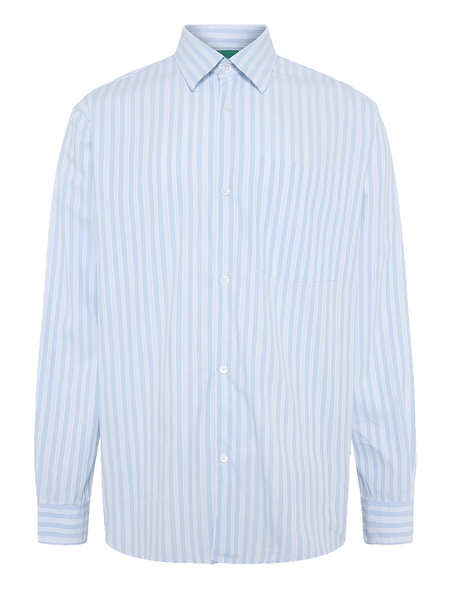 Annarr - ANRASLUND DOBBY LS SHIRT - cashmere blue - 1