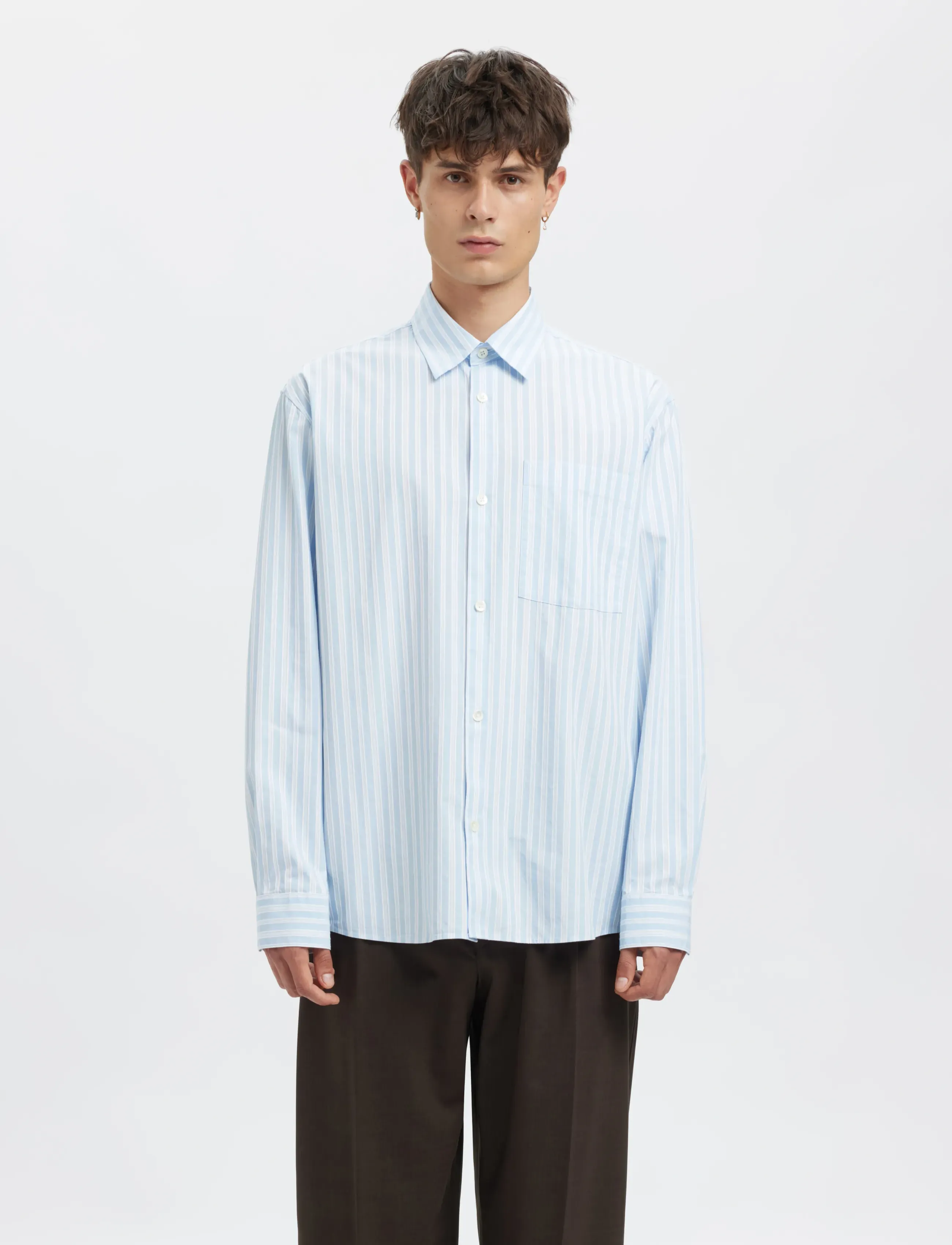 Annarr ANRASLUND DOBBY LS SHIRT - Annarr - CASHMERE BLUE / blue