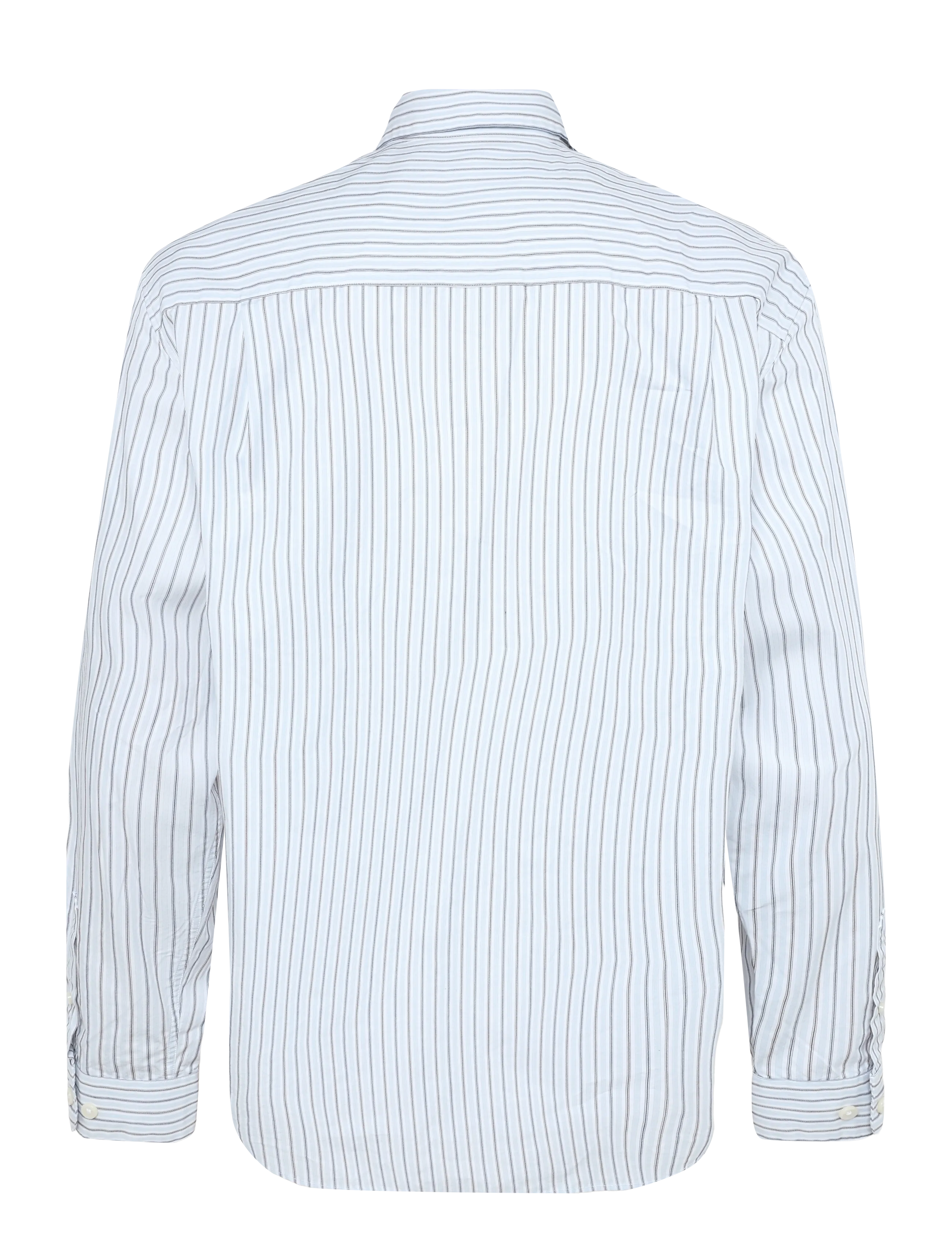 Annarr - ANRASLUND DOBBY LS SHIRT - randiga skjortor - light blue - 2