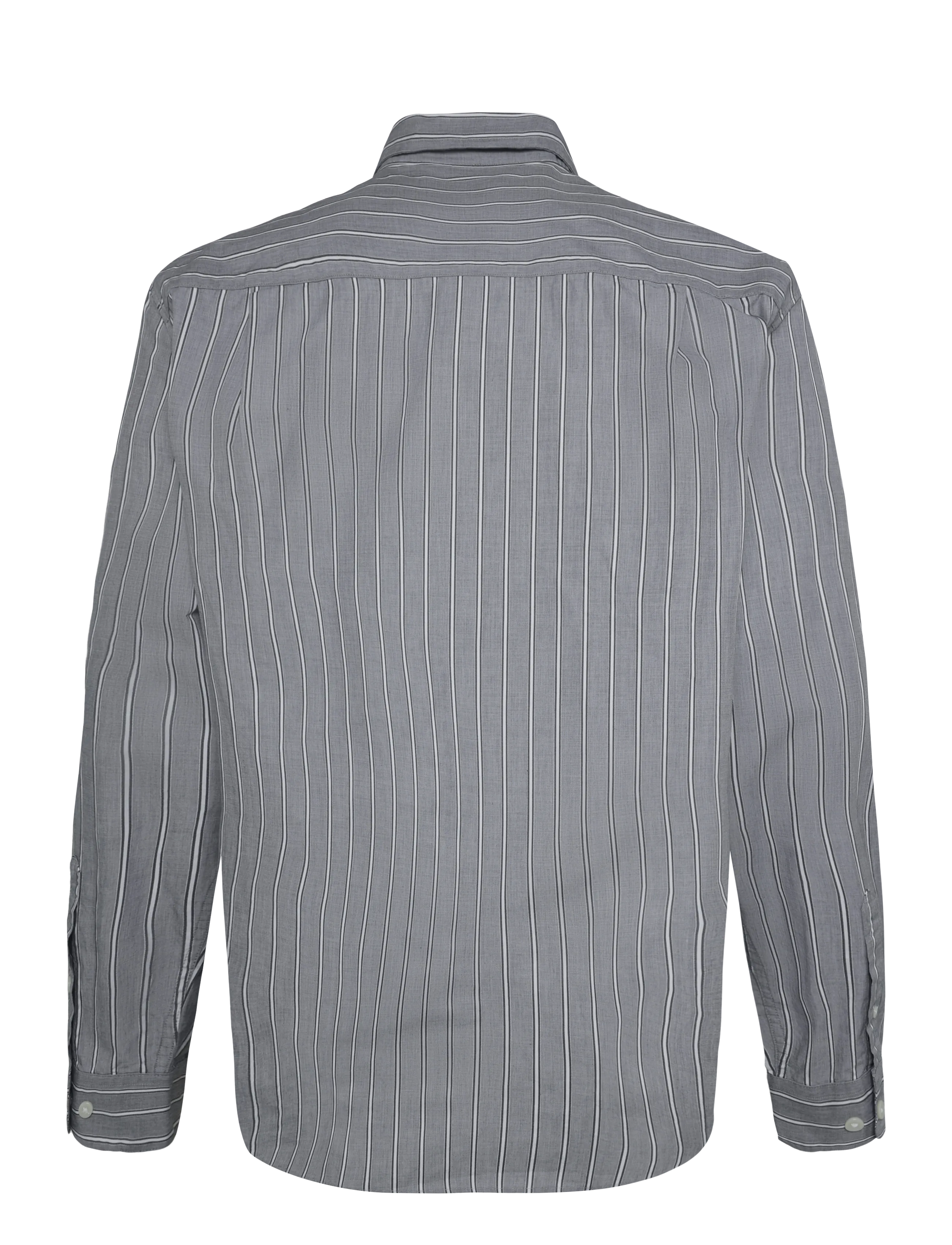 Annarr - ANRASLUND DOBBY LS SHIRT - gestreifte hemden - ultimate grey - 2
