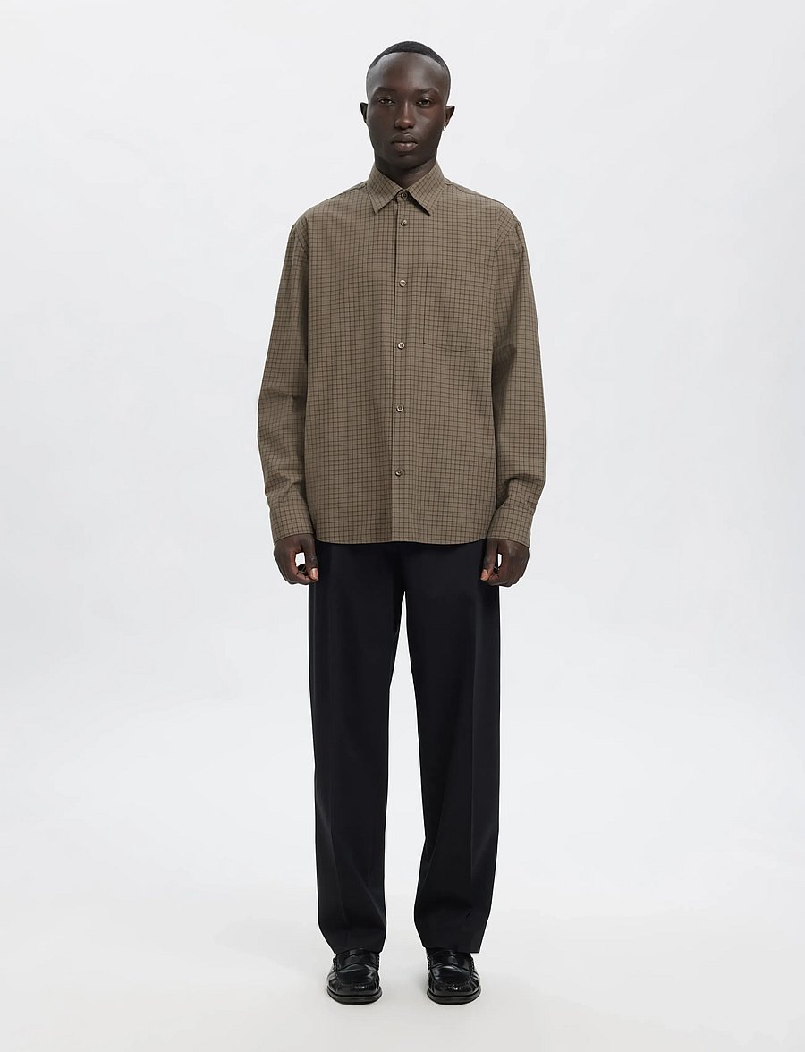 Annarr - ANRASLUND CHECKS LS SHIRT - ternede skjorter - bungee cord - 4