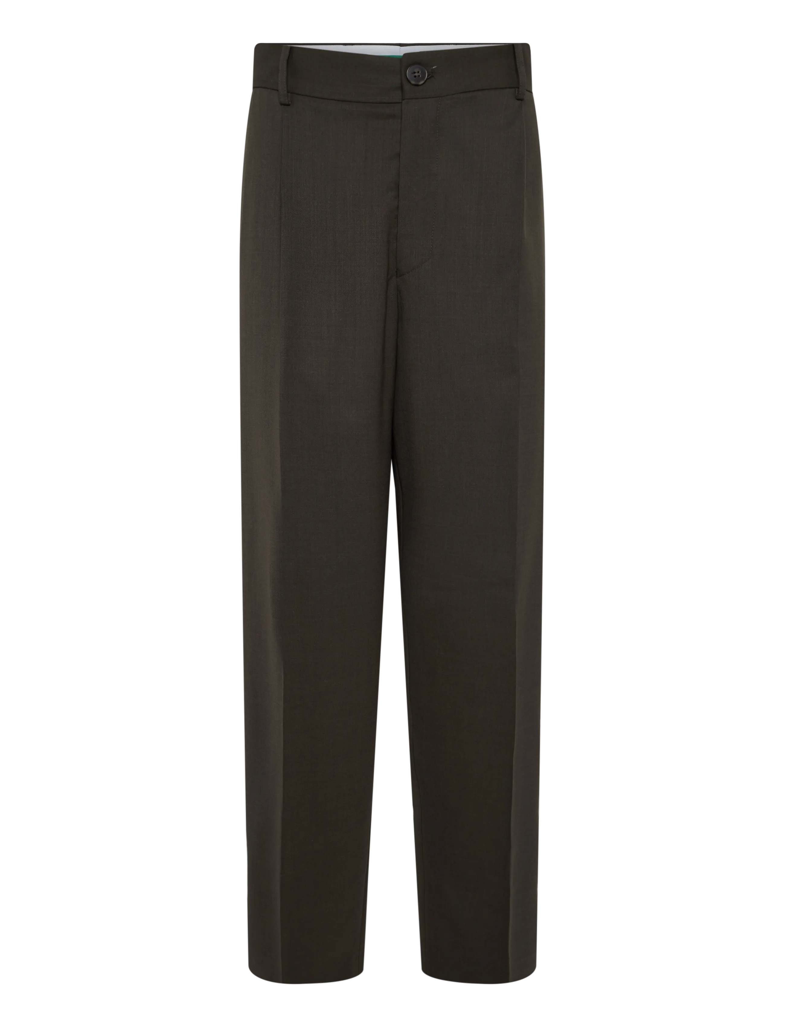 Annarr - ANRFELL 253 LANO TROUSER - dark brown melange - 1