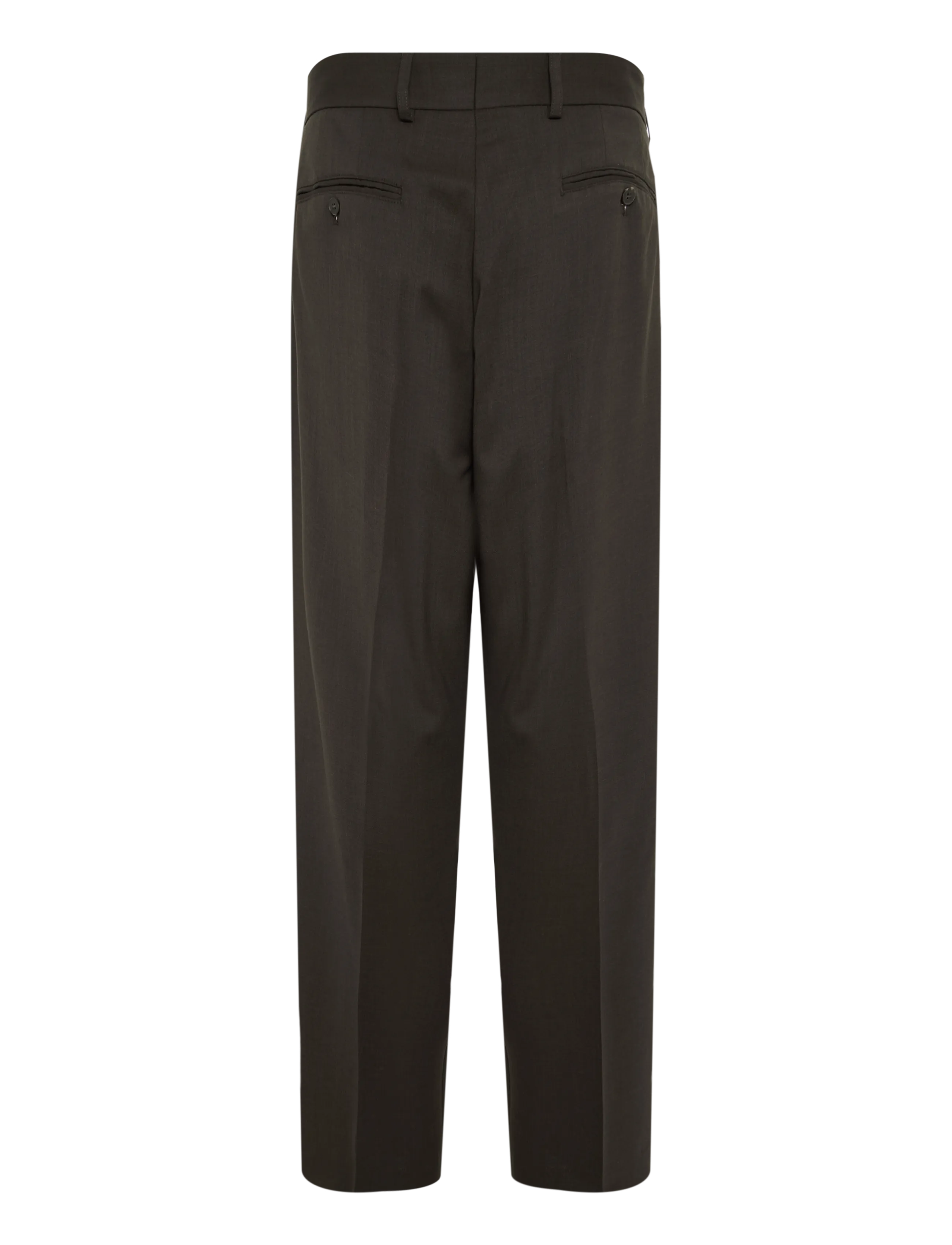 Annarr - ANRFELL 253 LANO TROUSER - dark brown melange - 2