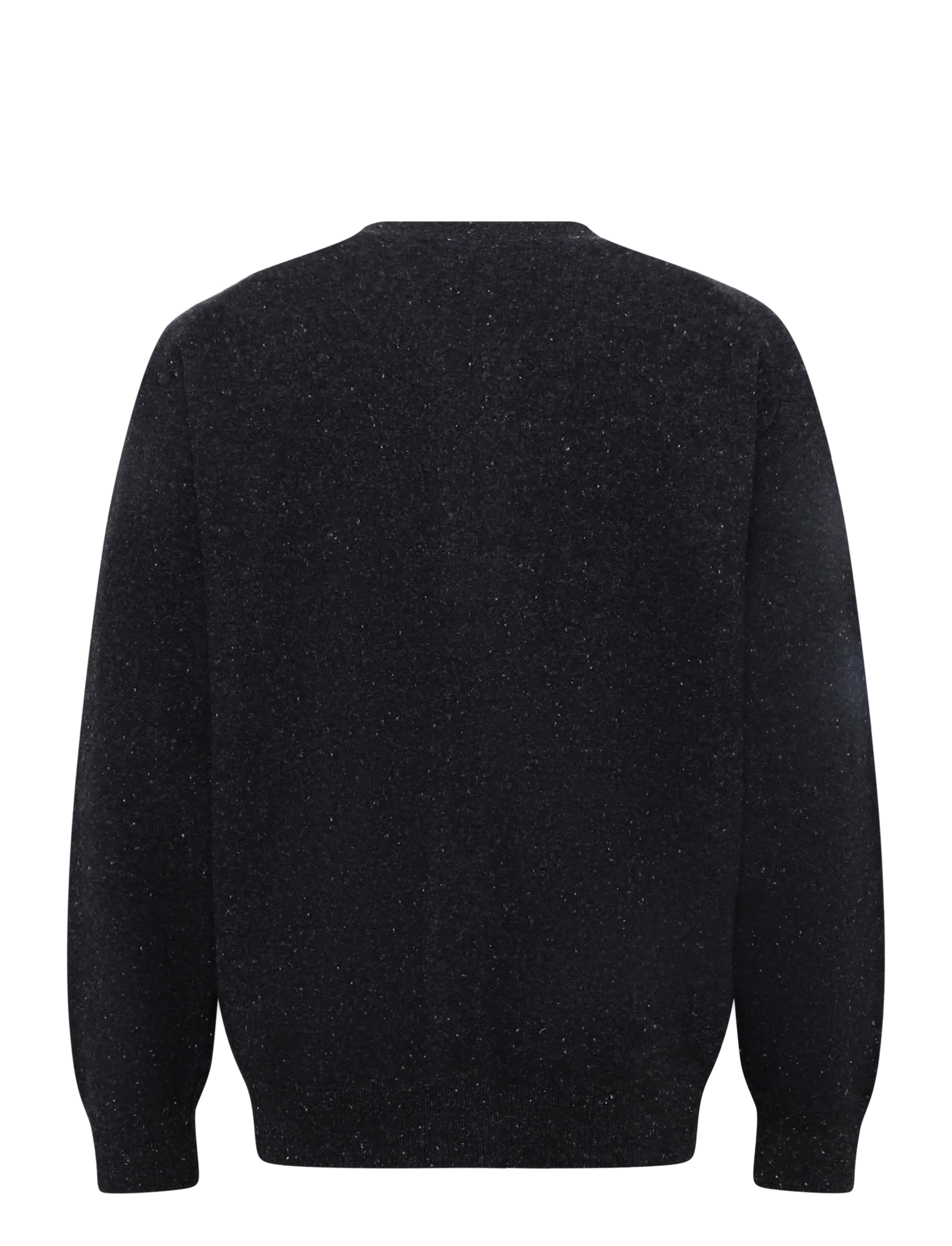 Annarr - ANRROLF LS KNIT WOOL CARDIGAN - charcoal art - 2