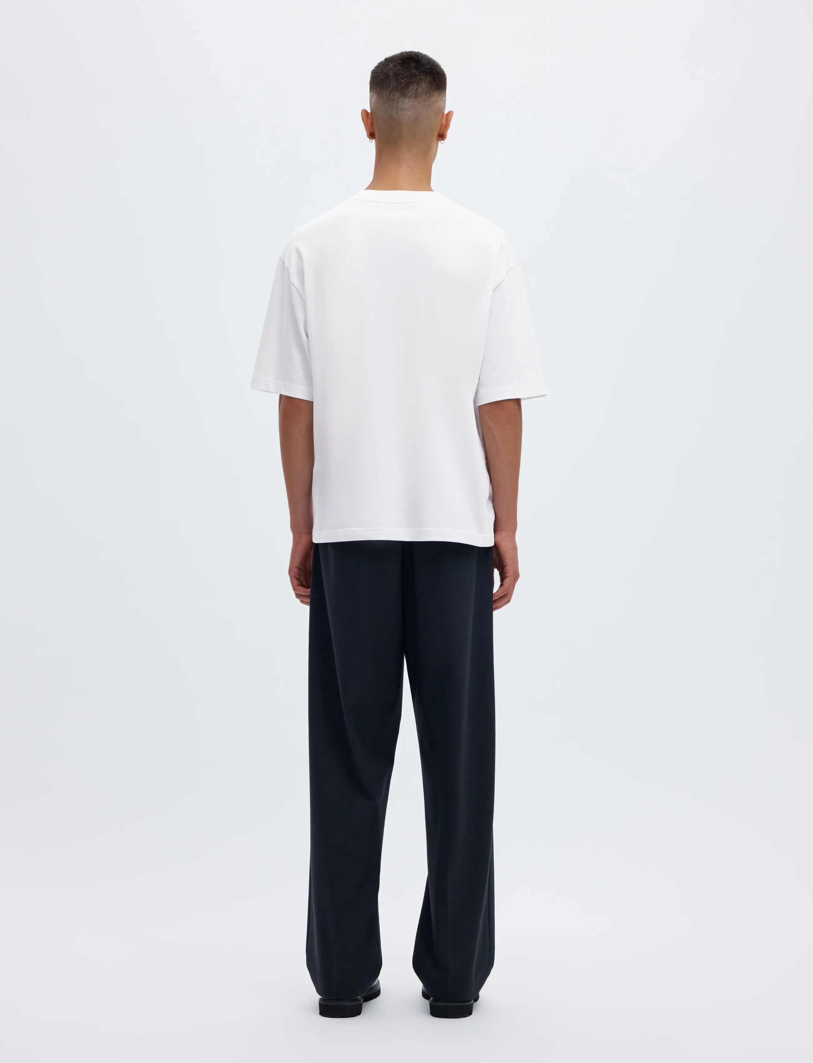 Annarr - ANROKHOLM LOGO SS O-NECK TEE - die niedrigsten preise - brilliant white - 3
