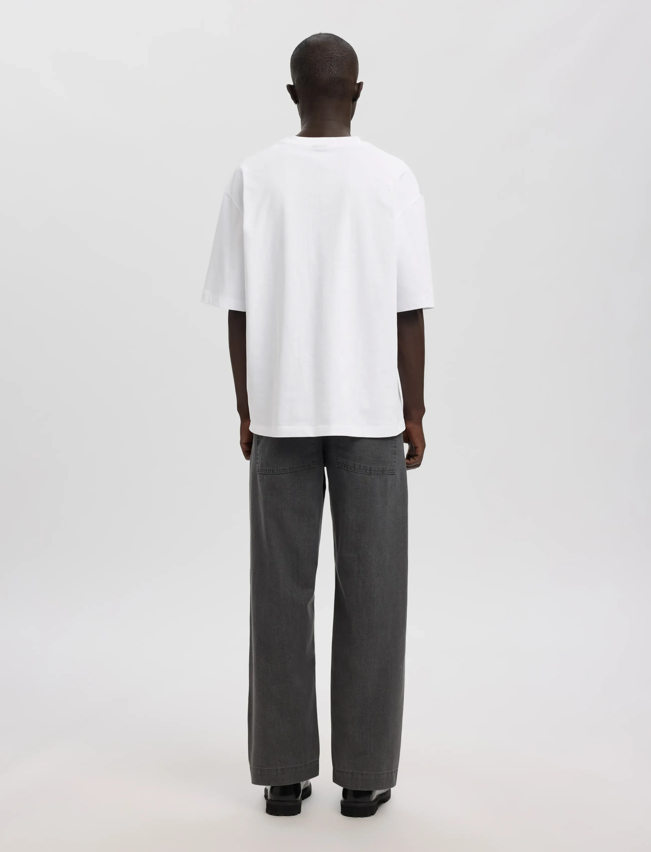Annarr - ANROKHOLM LOGO SS O-NECK TEE - brilliant white - 3