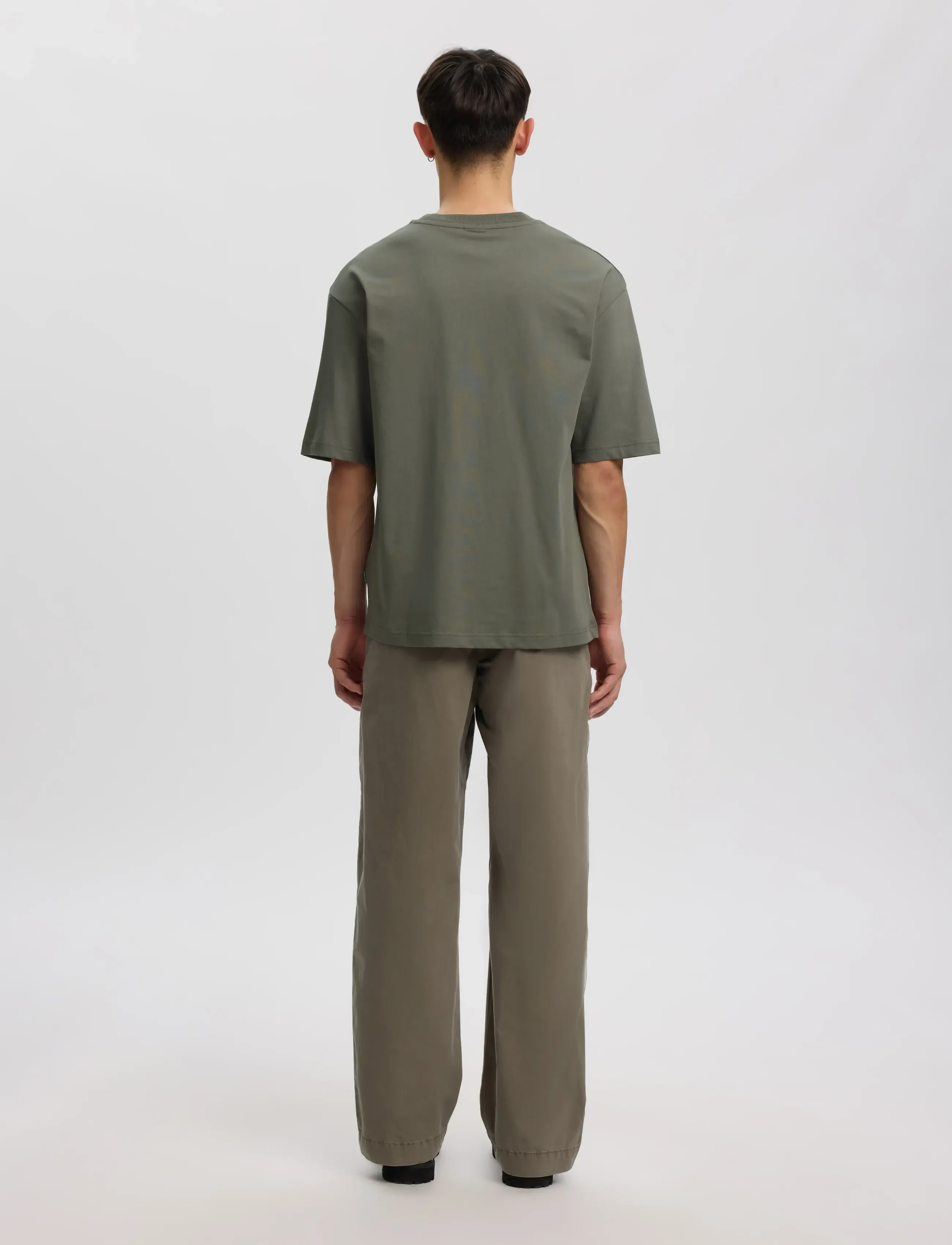 Annarr - ANROKHOLM LOGO SS O-NECK TEE - kortärmade t-shirts - castor gray - 3