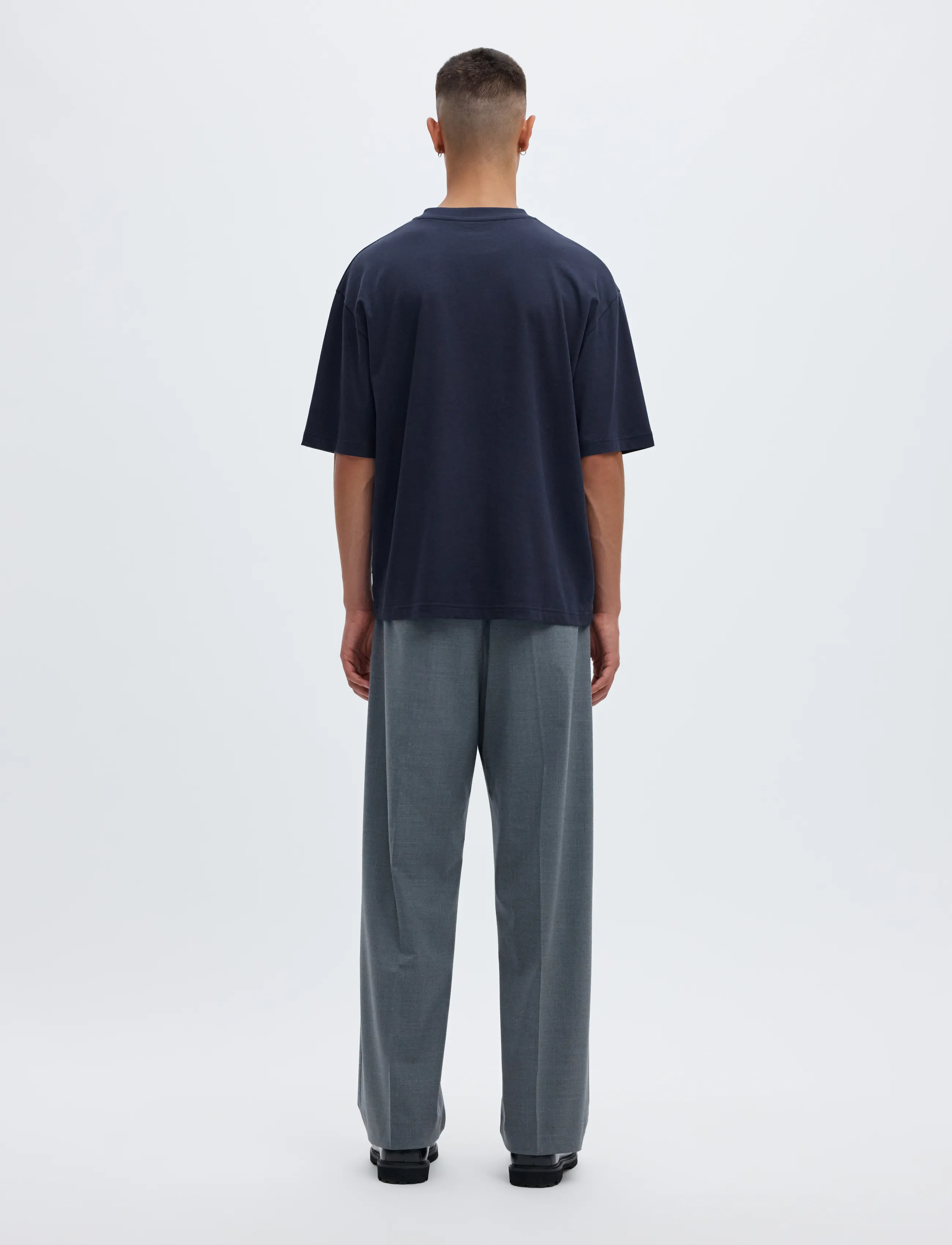 Annarr - ANROKHOLM LOGO SS O-NECK TEE - die niedrigsten preise - dark sapphire - 3