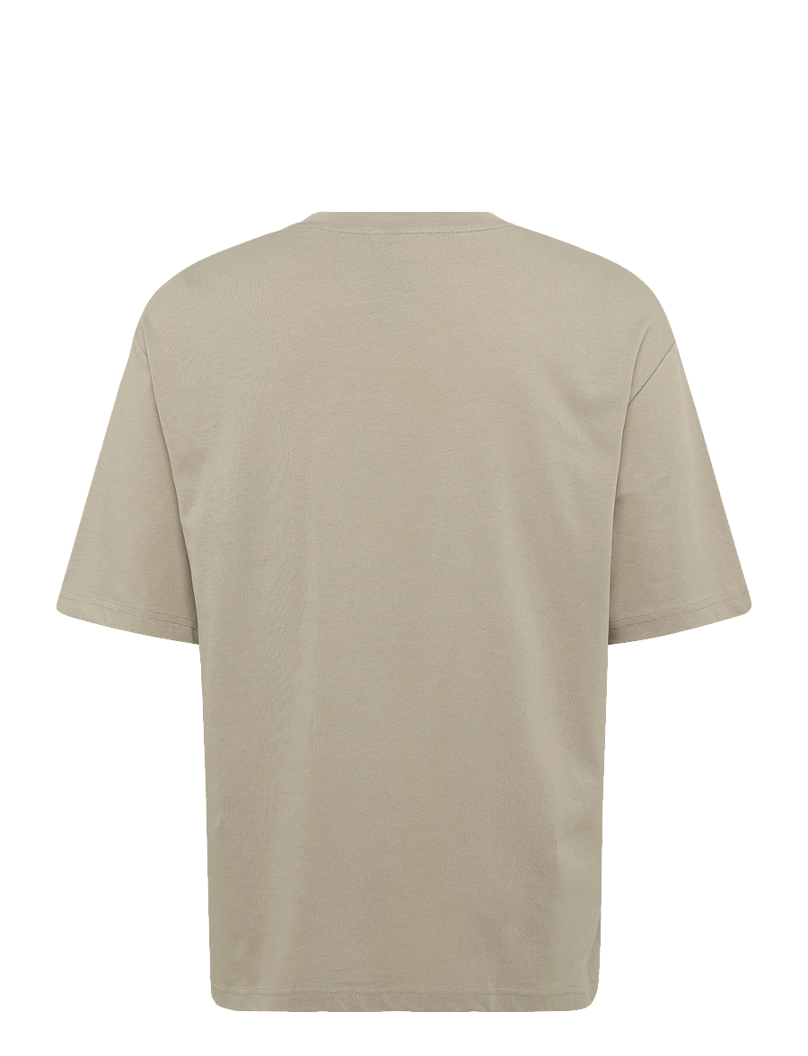 Annarr - ANROKHOLM LOGO SS O-NECK TEE - marškinėliai trumpomis rankovėmis - pure cashmere - 2