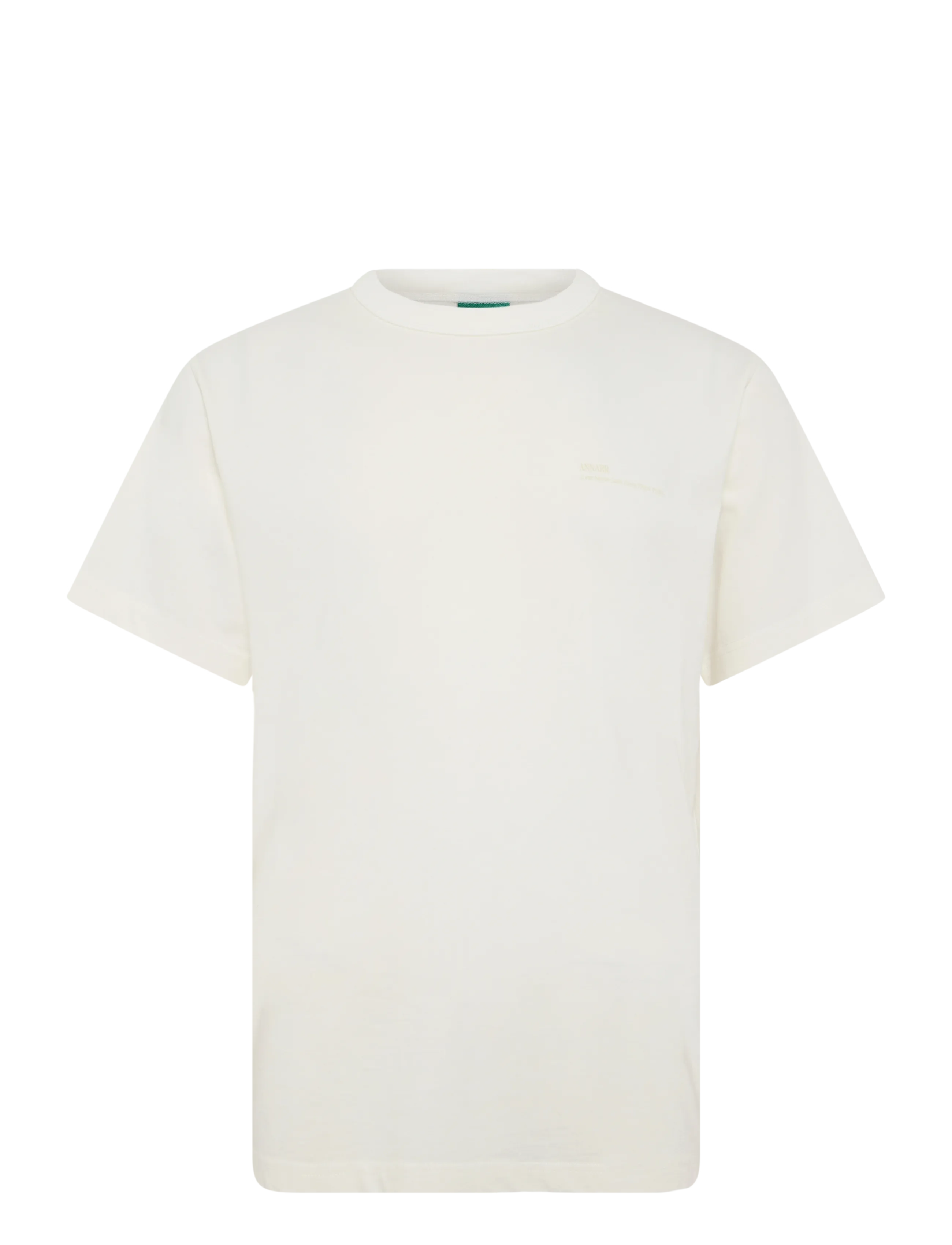 Annarr - ANRRO LOCATION SS O-NECK TEE - cloud dancer - 1