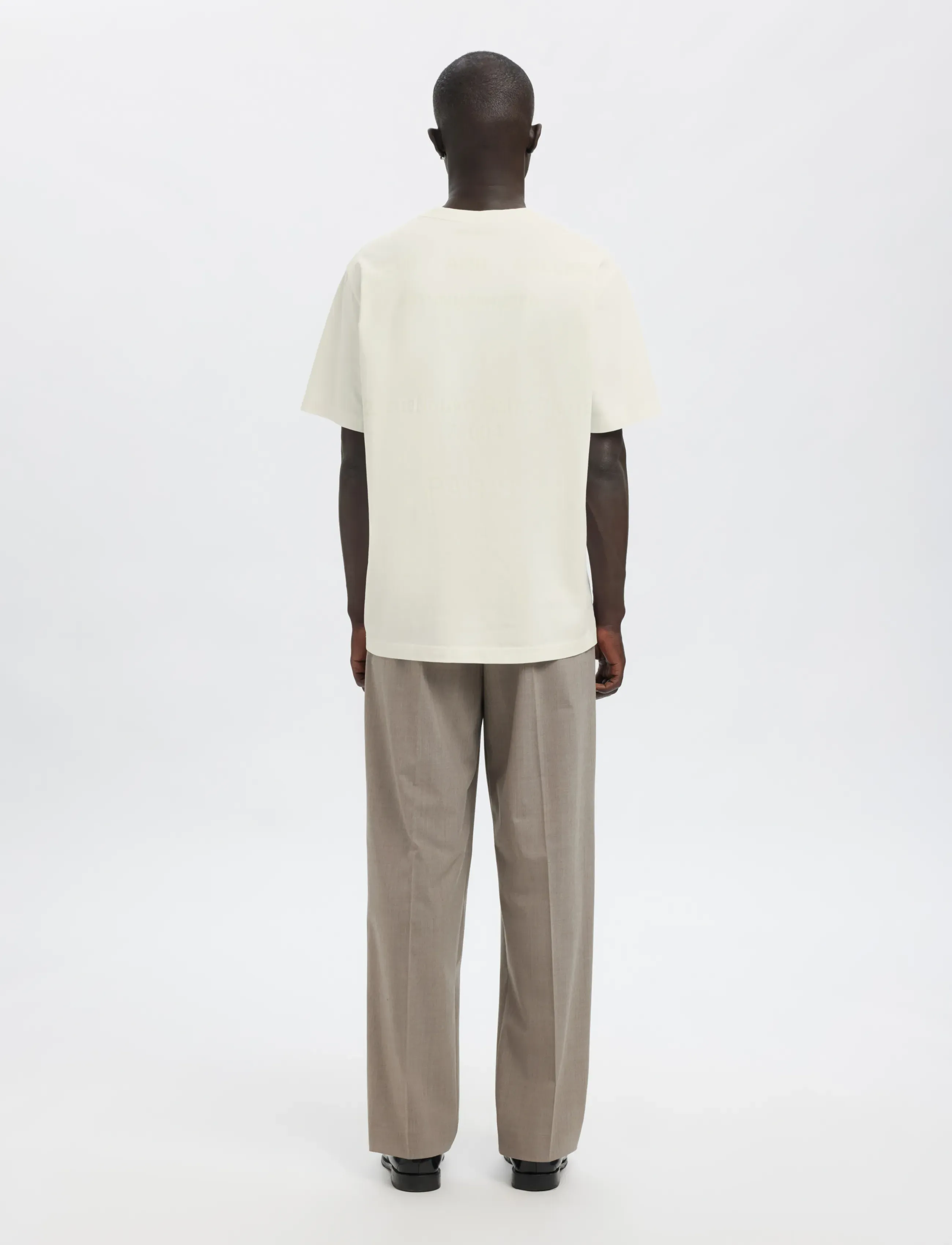 Annarr - ANRRO LOCATION SS O-NECK TEE - cloud dancer - 3