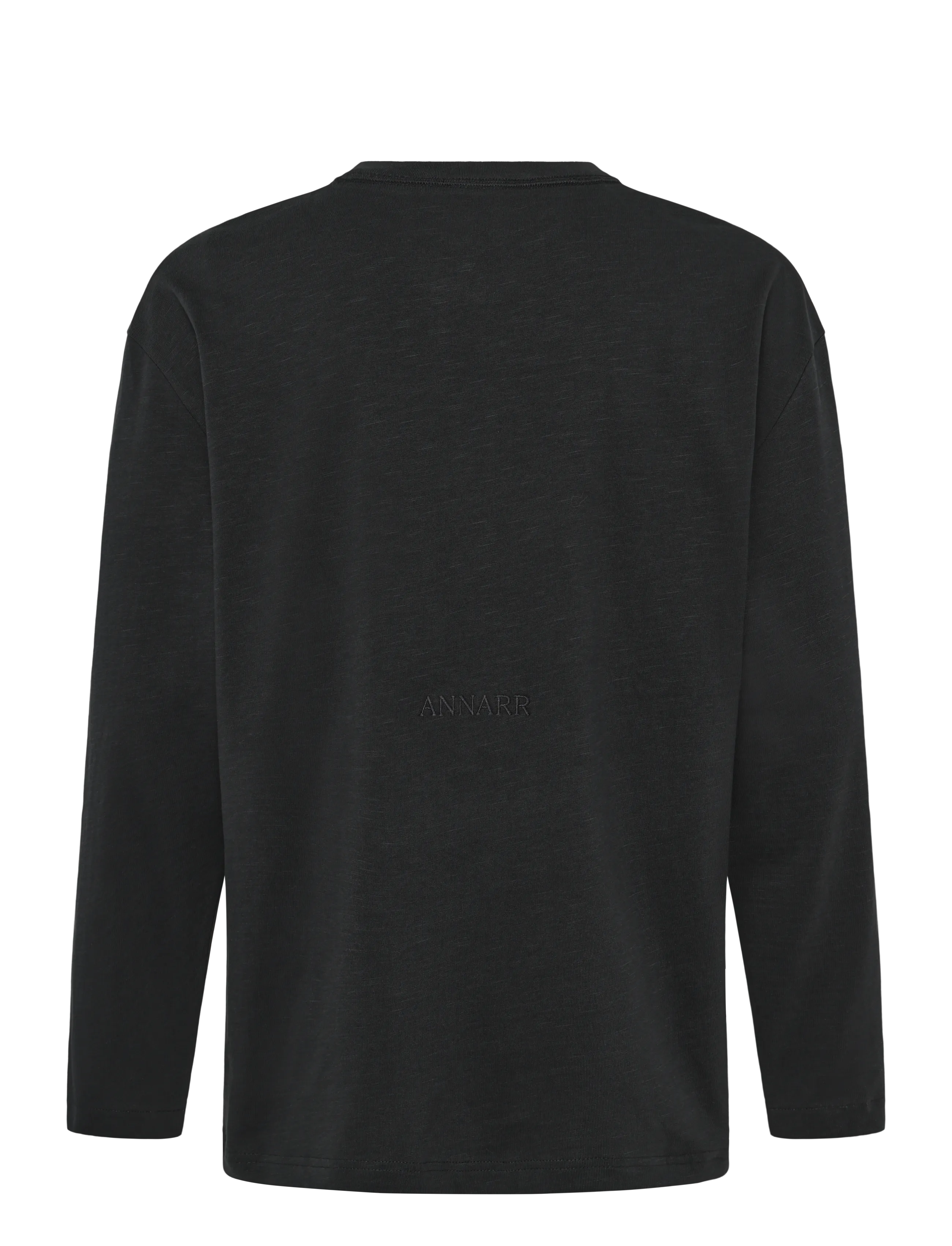 Annarr - ANRFENRIR LS O-NECK TEE 2.0 - dark navy - 2
