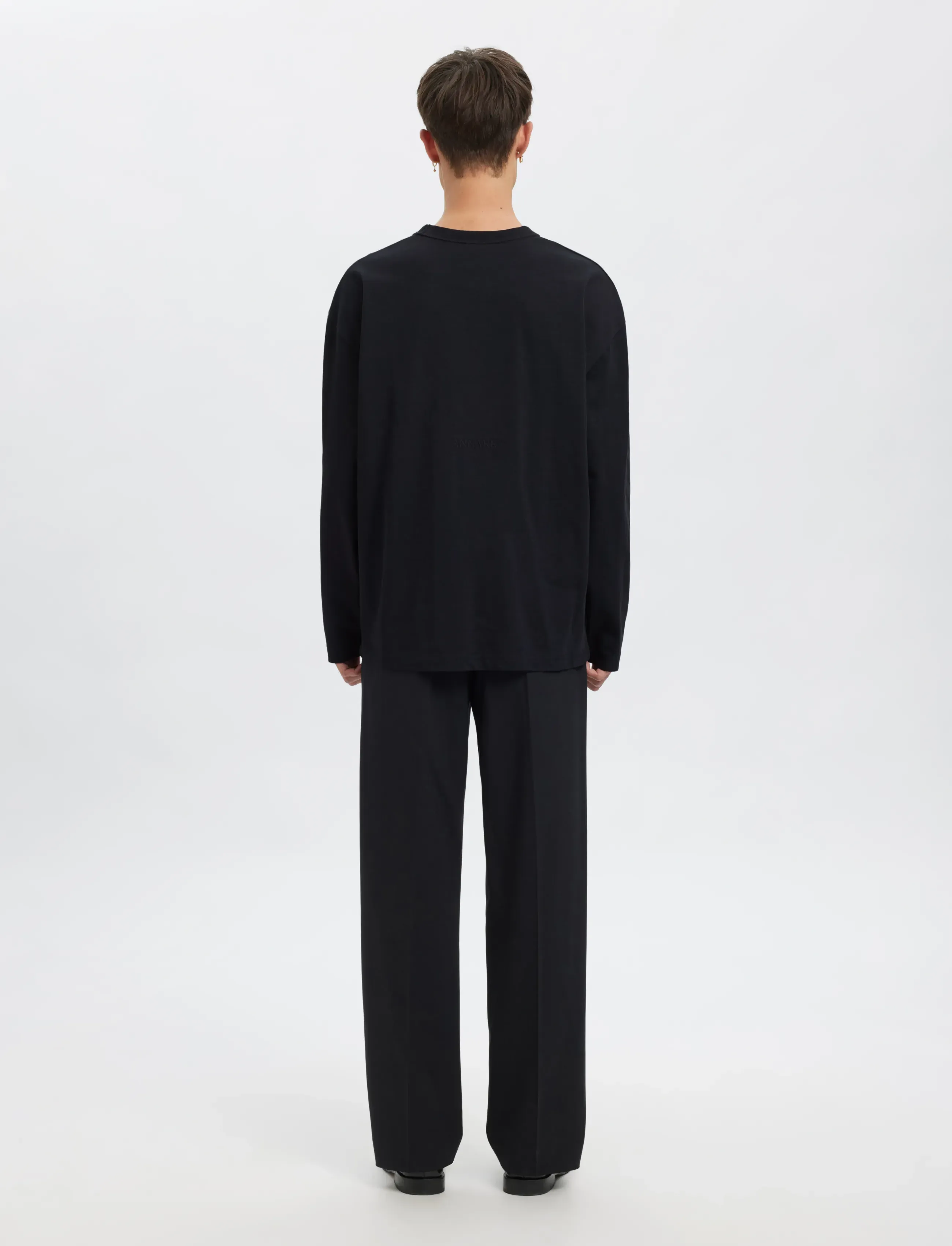 Annarr - ANRFENRIR LS O-NECK TEE 2.0 - dark navy - 3
