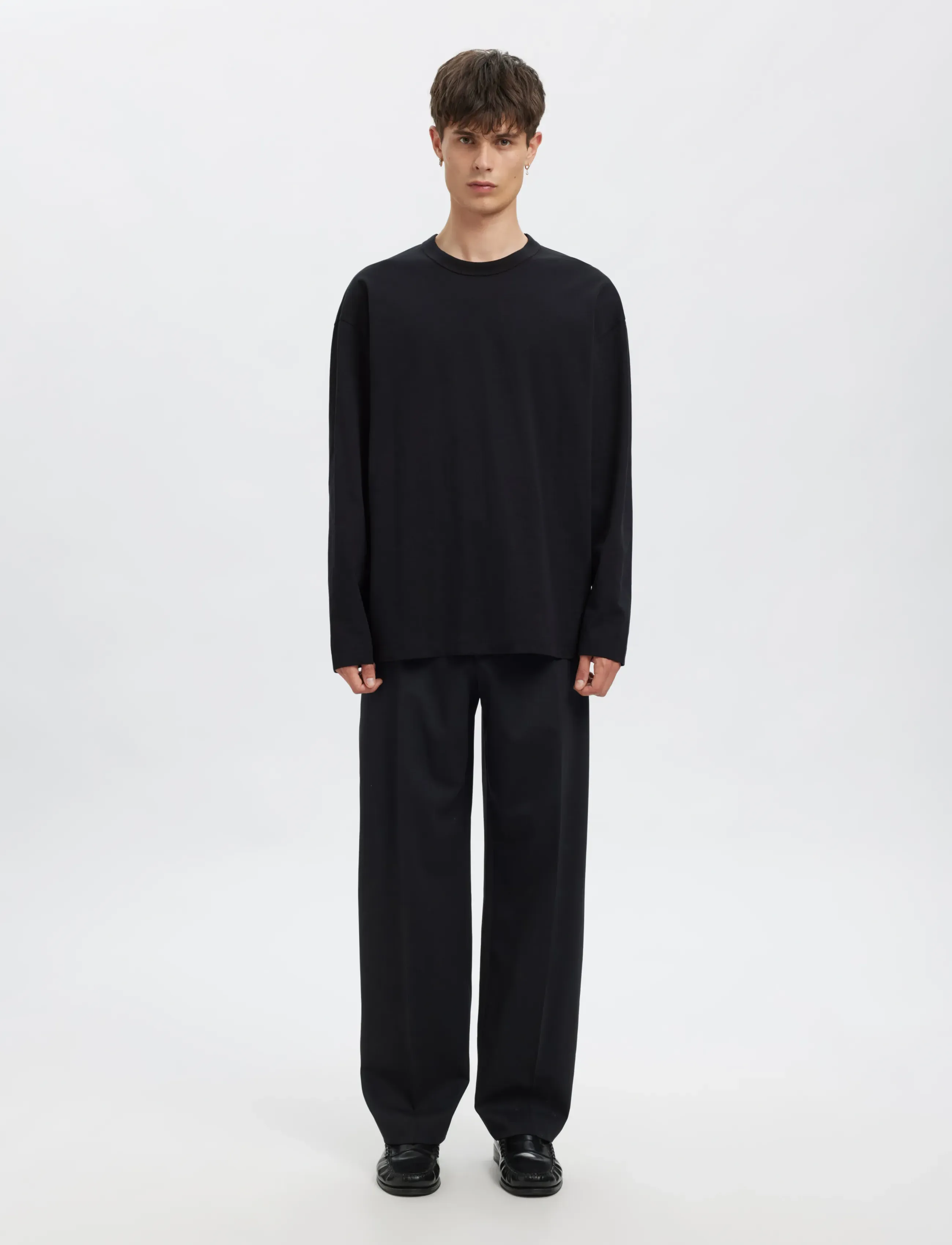 Annarr - ANRFENRIR LS O-NECK TEE 2.0 - dark navy - 4