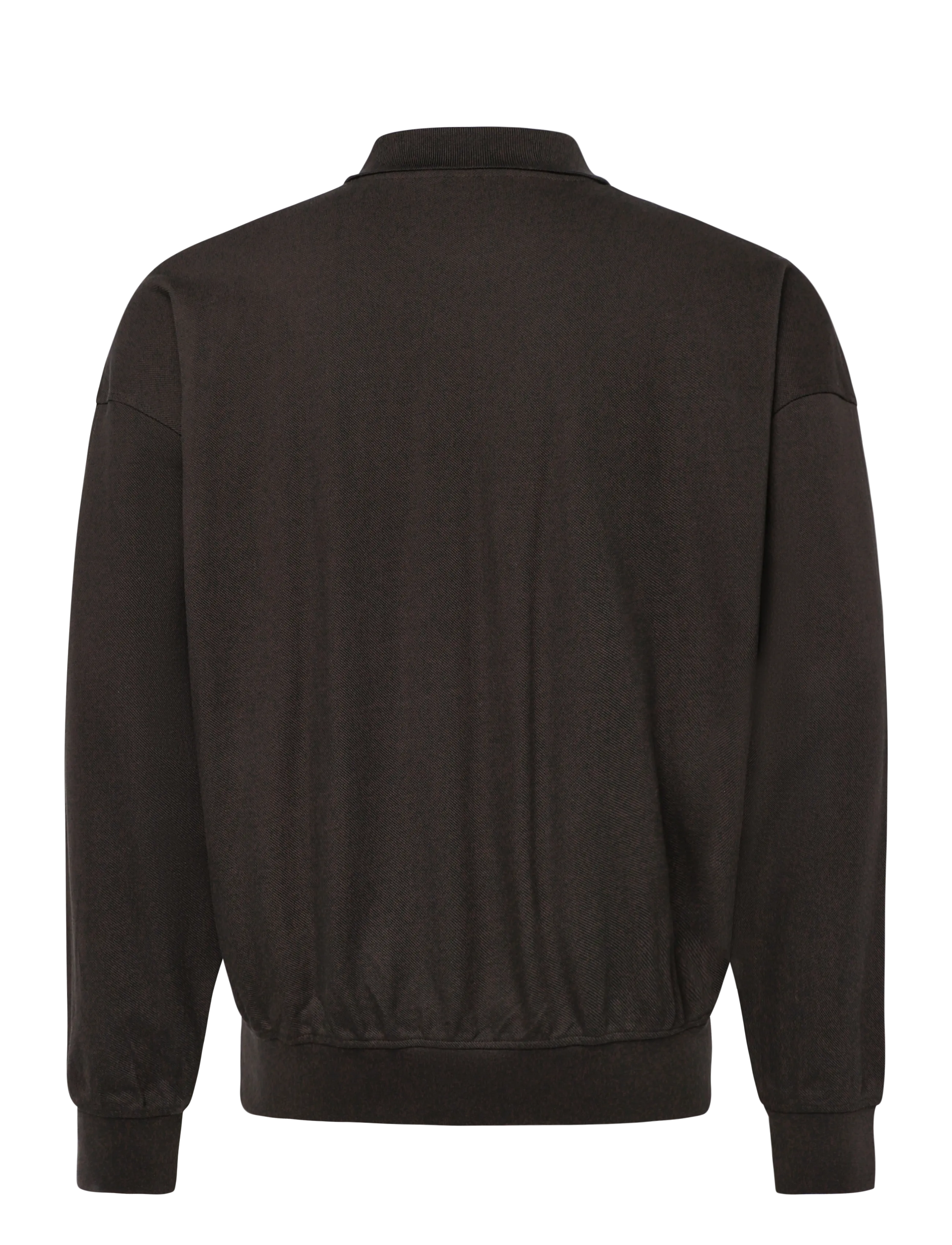 Annarr - ANRARCHEL LS POLO SWEAT - pikkade varrukatega kootud polod - black olive - 1