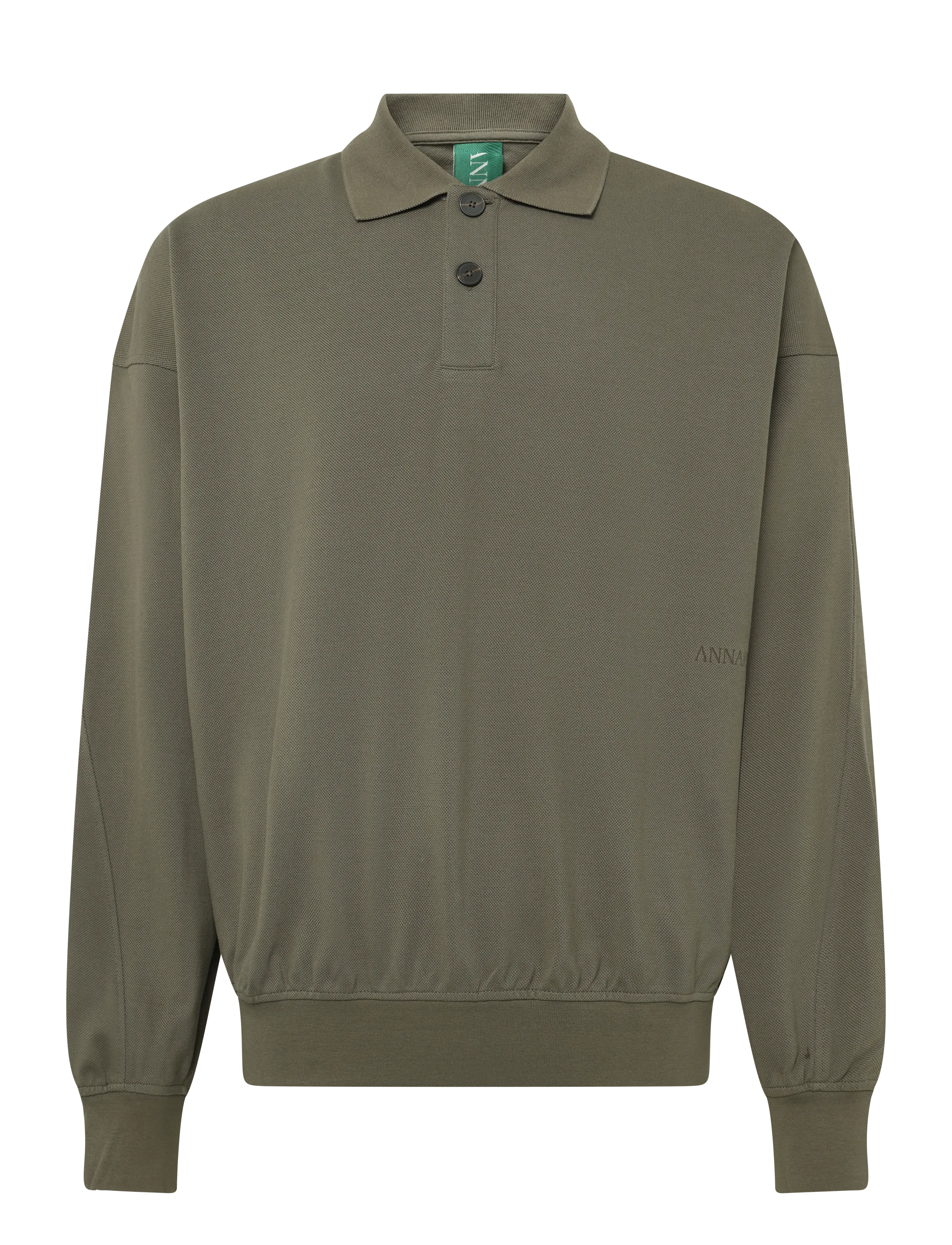 Annarr - ANRARCHEL LS POLO SWEAT - bungee cord - 1