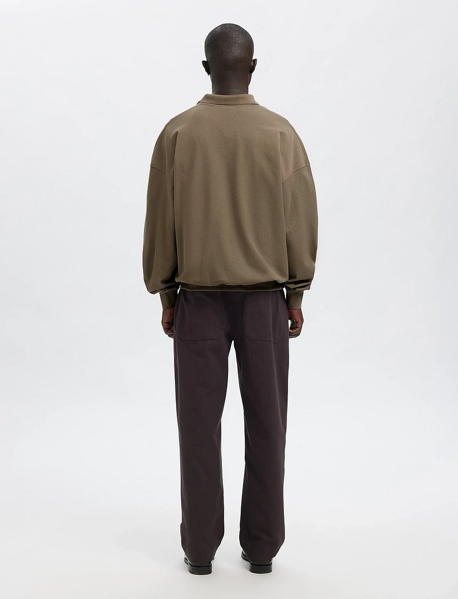 Annarr - ANRARCHEL LS POLO SWEAT - bungee cord - 3