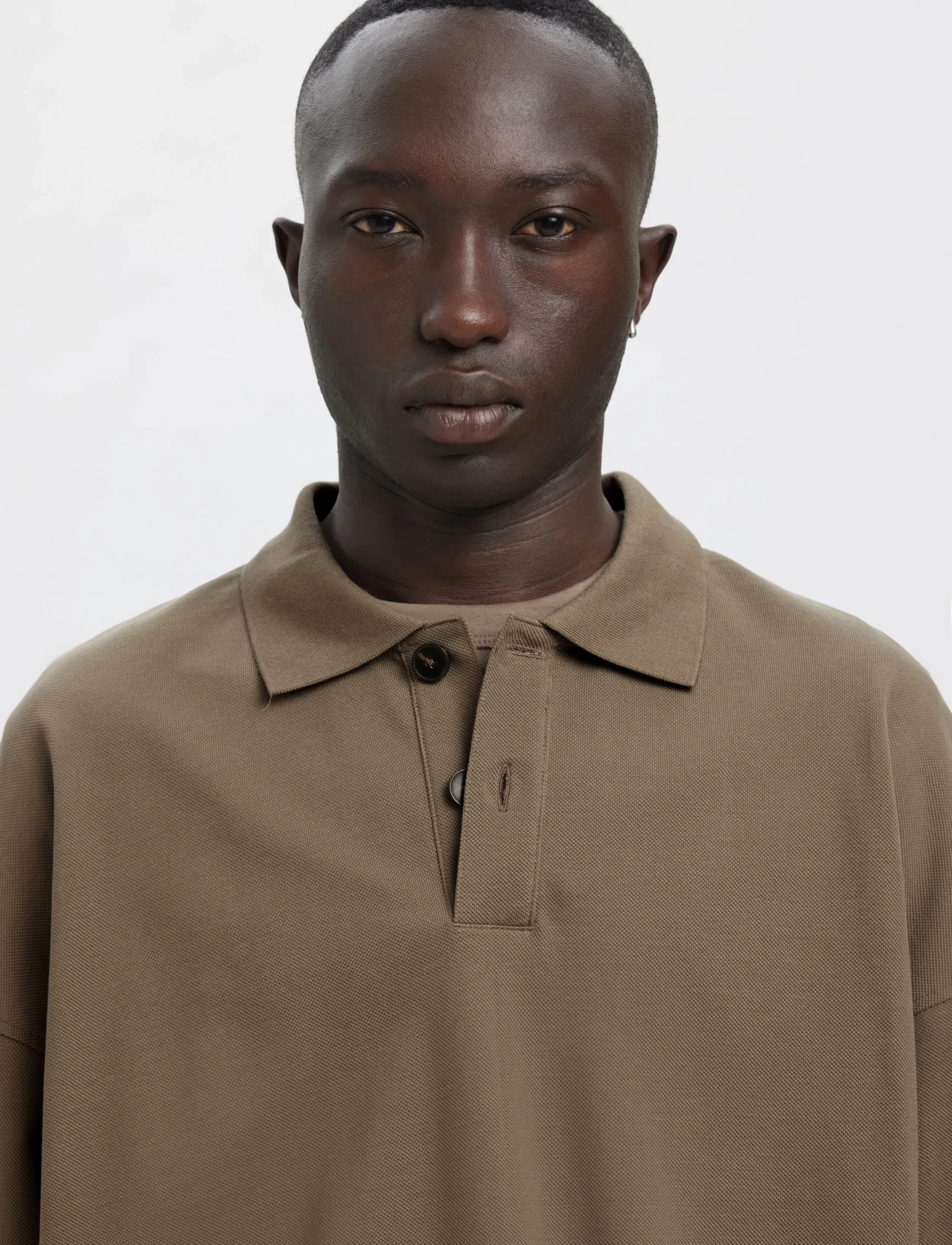 Annarr - ANRARCHEL LS POLO SWEAT - bungee cord - 5
