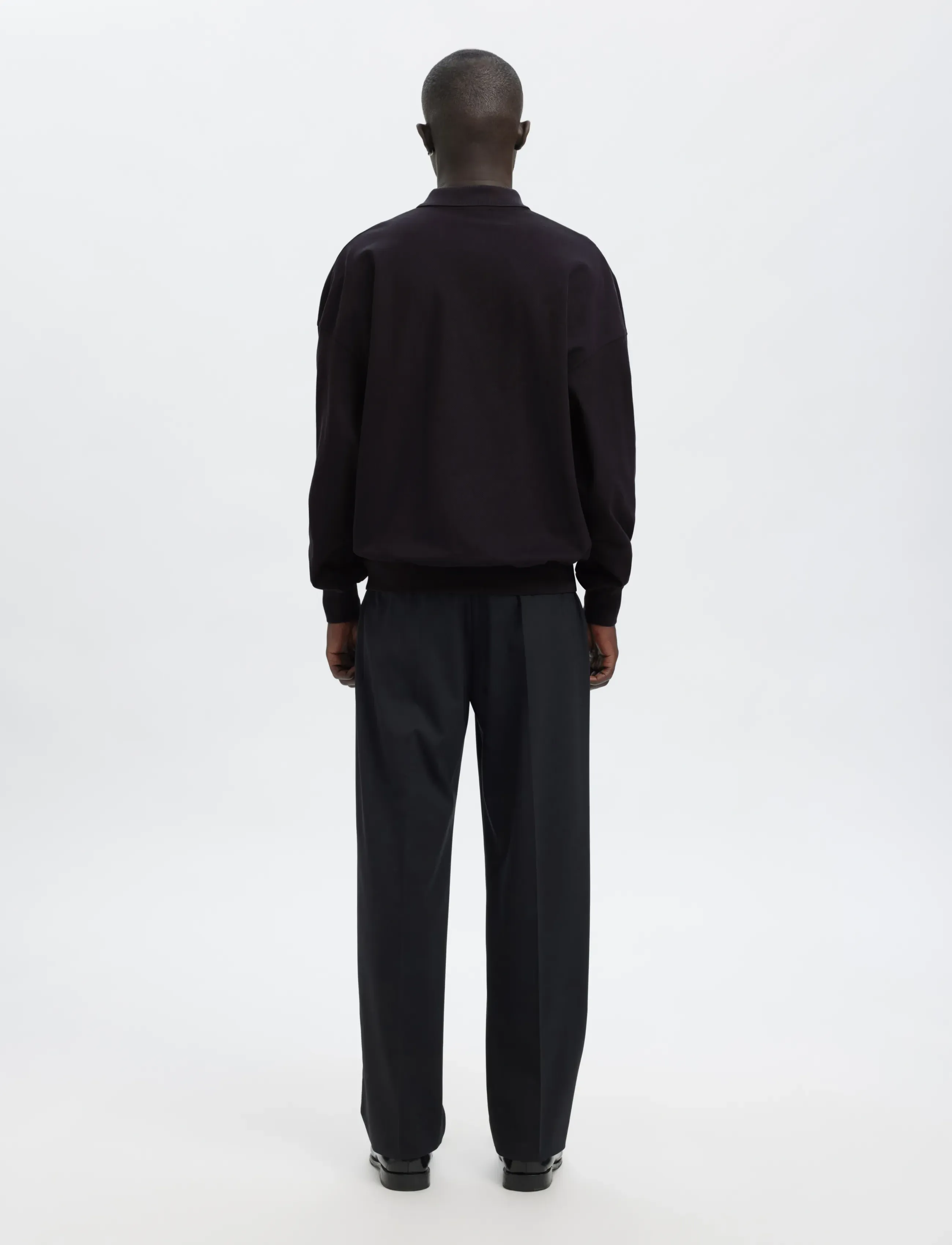 Annarr - ANRARCHEL LS POLO SWEAT - dark navy - 3