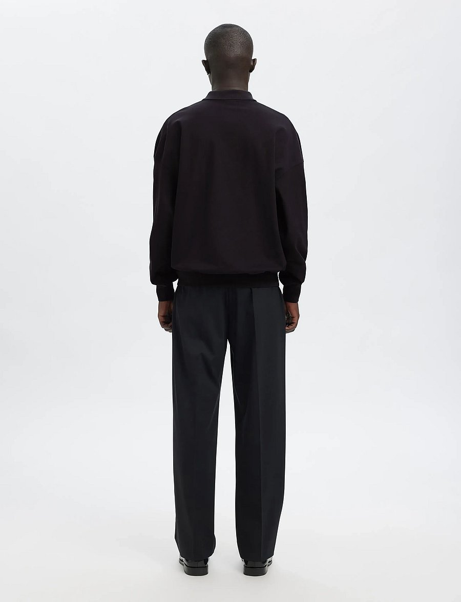 Annarr - ANRARCHEL LS POLO SWEAT - dark navy - 3