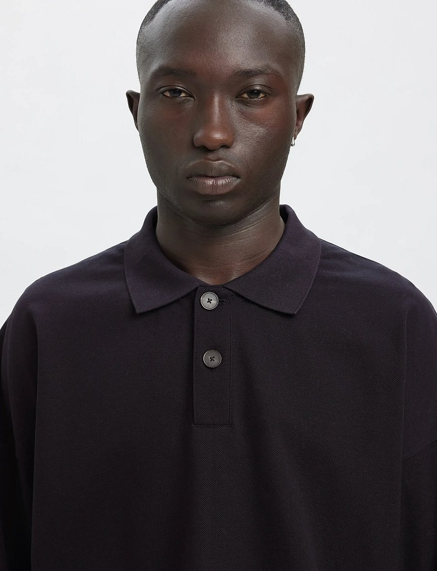 Annarr - ANRARCHEL LS POLO SWEAT - dark navy - 5