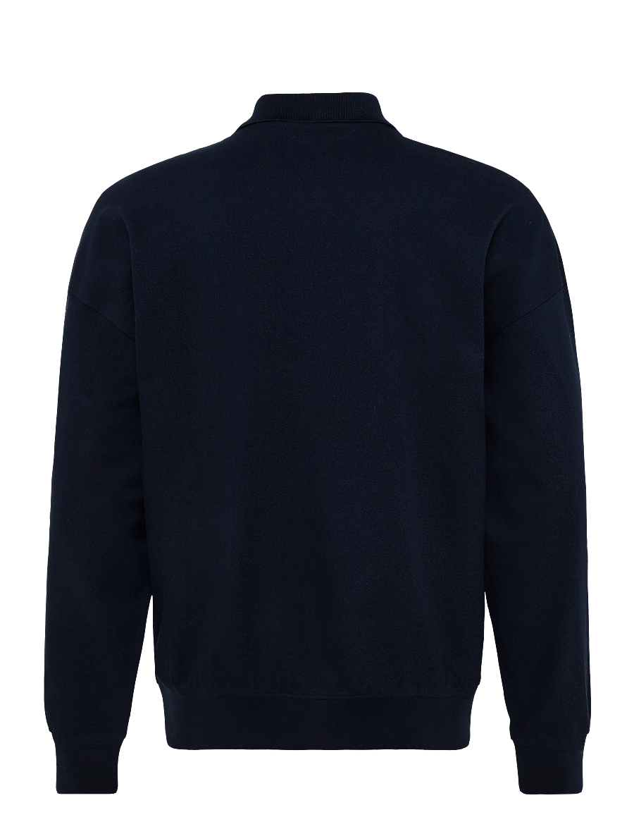 Annarr - ANRARCHEL LS POLO SWEAT - langærmede t-shirts - dark sapphire - 1