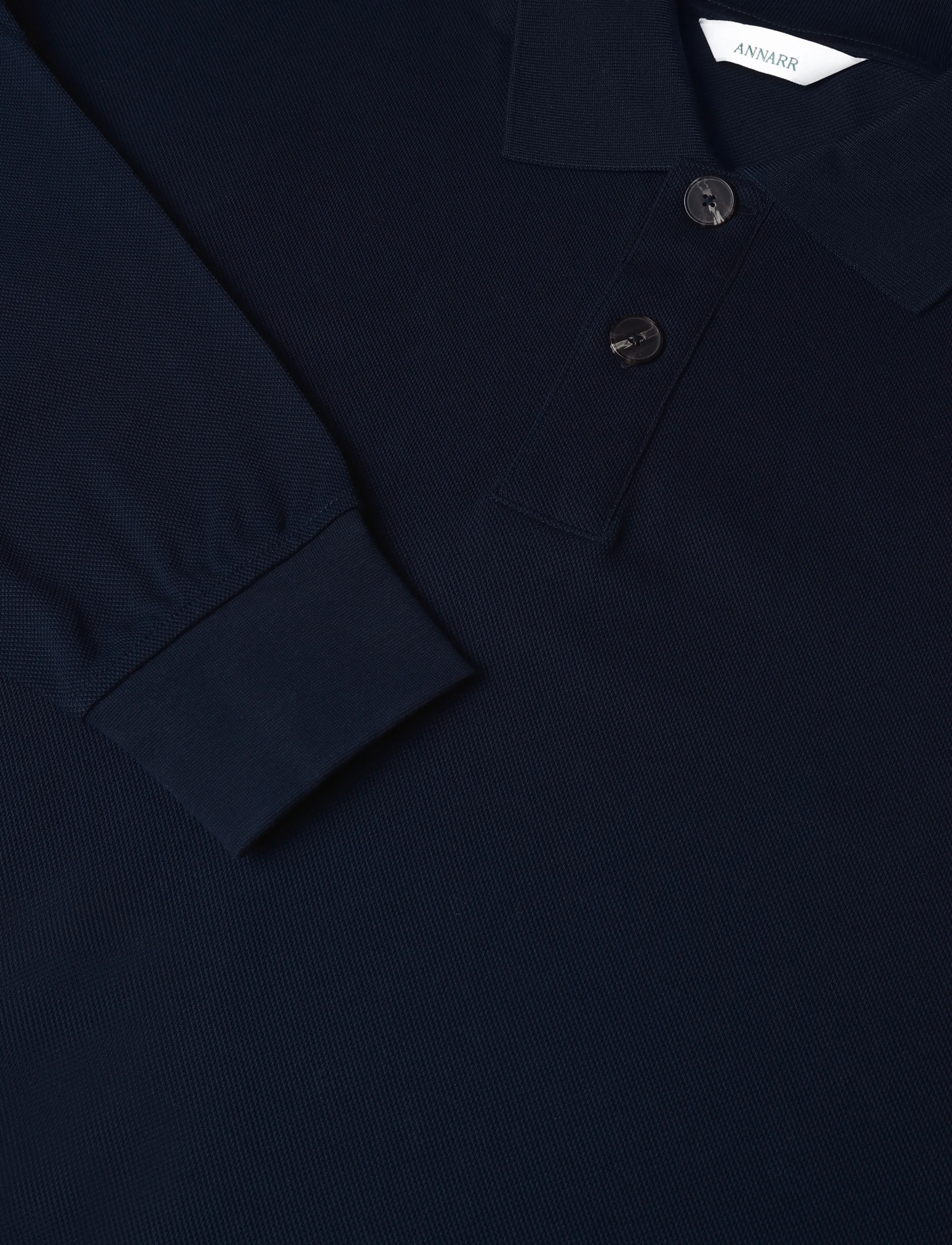 Annarr - ANRARCHEL LS POLO SWEAT - langærmede t-shirts - dark sapphire - 2