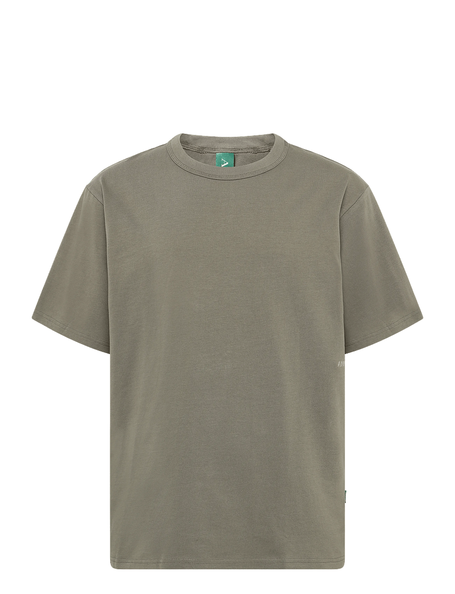Annarr - ANRRO SS O-NECK EMB TEE - kortärmade t-shirts - bungee cord - 1