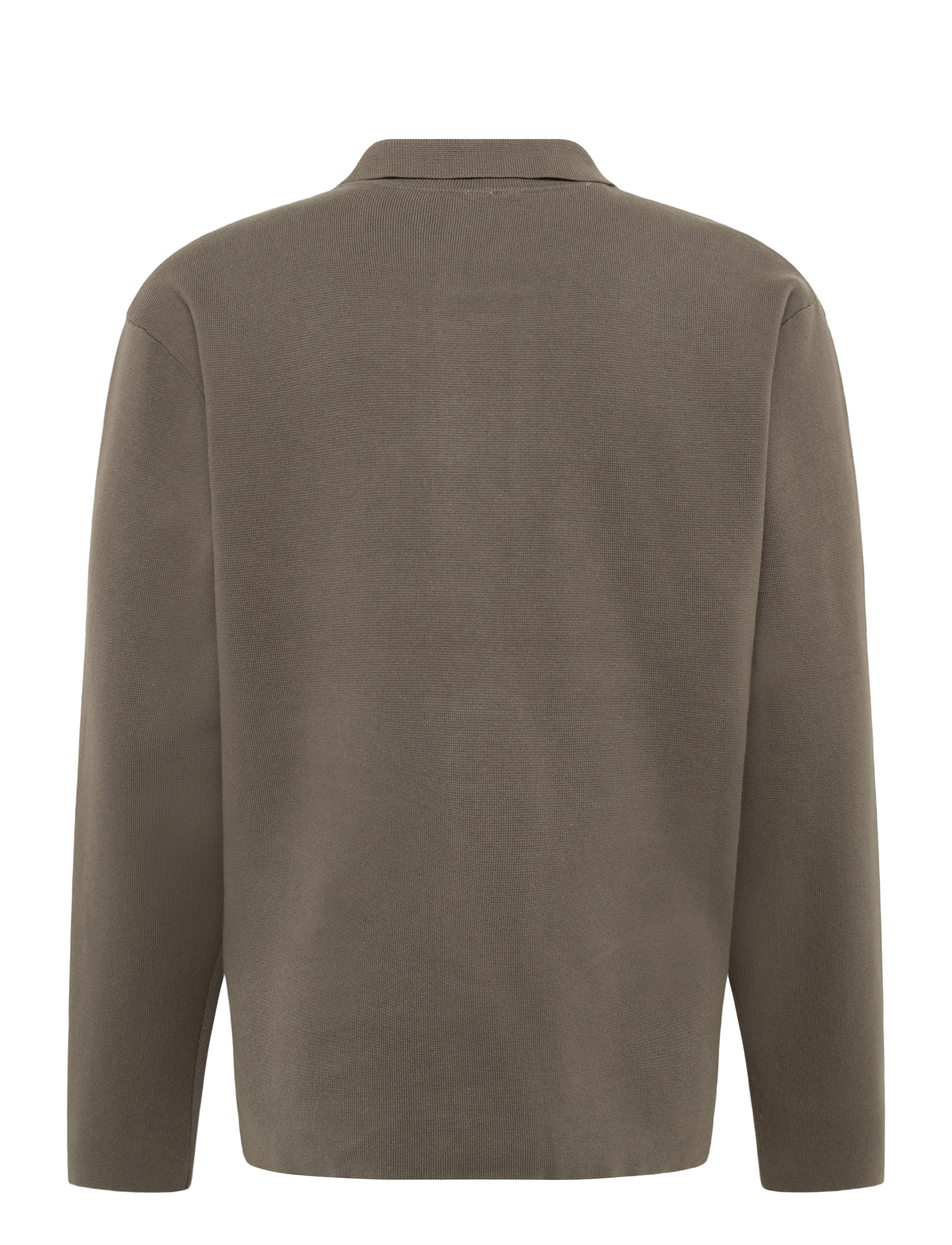 Annarr - ANRHARKI LS KNIT POLO CARDIGAN - bungee cord - 2
