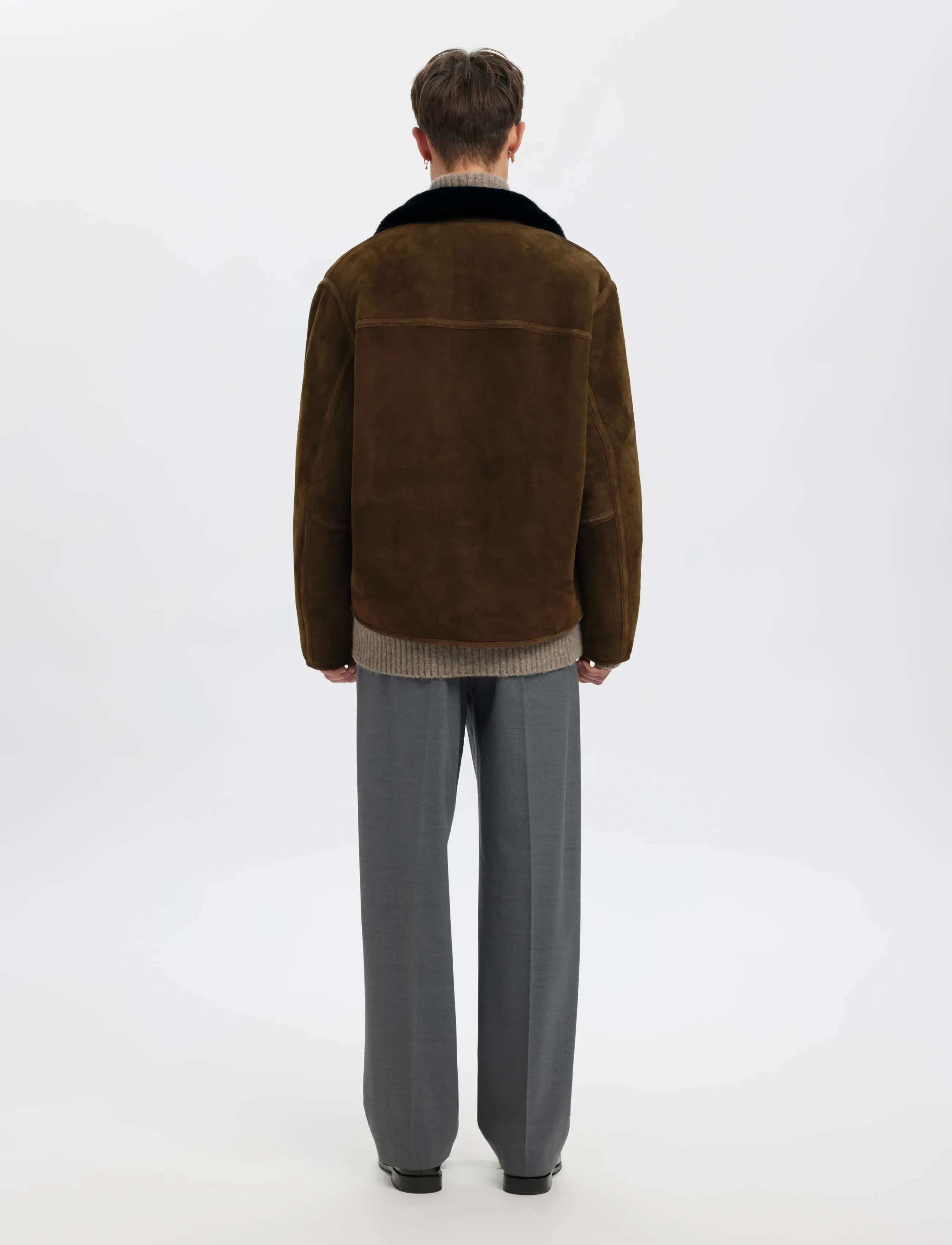 Annarr - ANRULFUR SHEARLING JKT - delicioso - 3