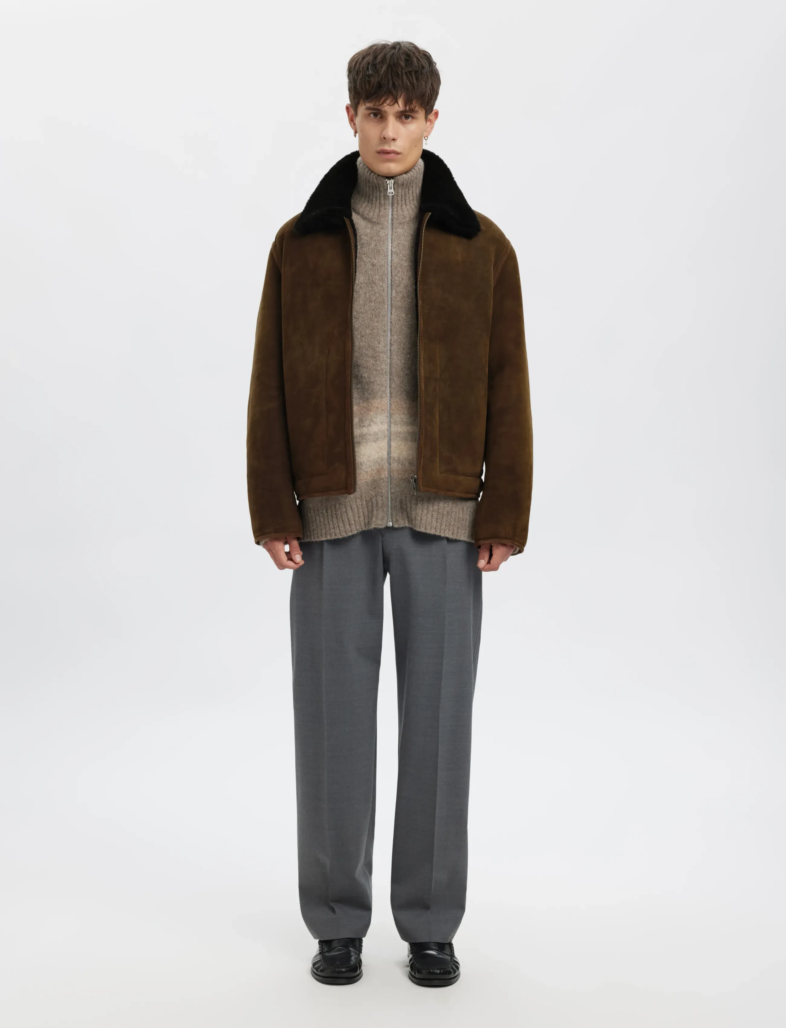 Annarr - ANRULFUR SHEARLING JKT - delicioso - 4