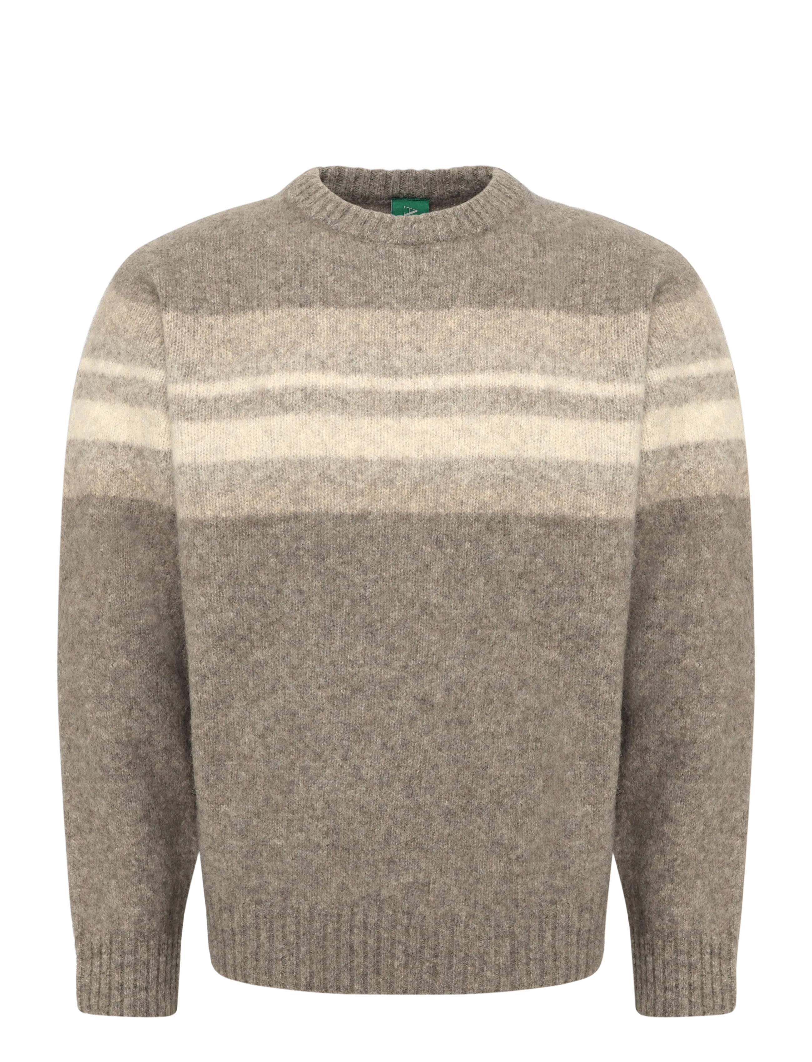 ANNARR Anrnorman Ls Knit Crew Neck Braun - XL - Herren
