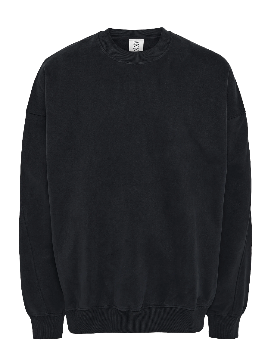 Annarr - ANRHACKETT CLASSIC CREW NECK SWEAT - fleecetrøjer - dark navy - 1