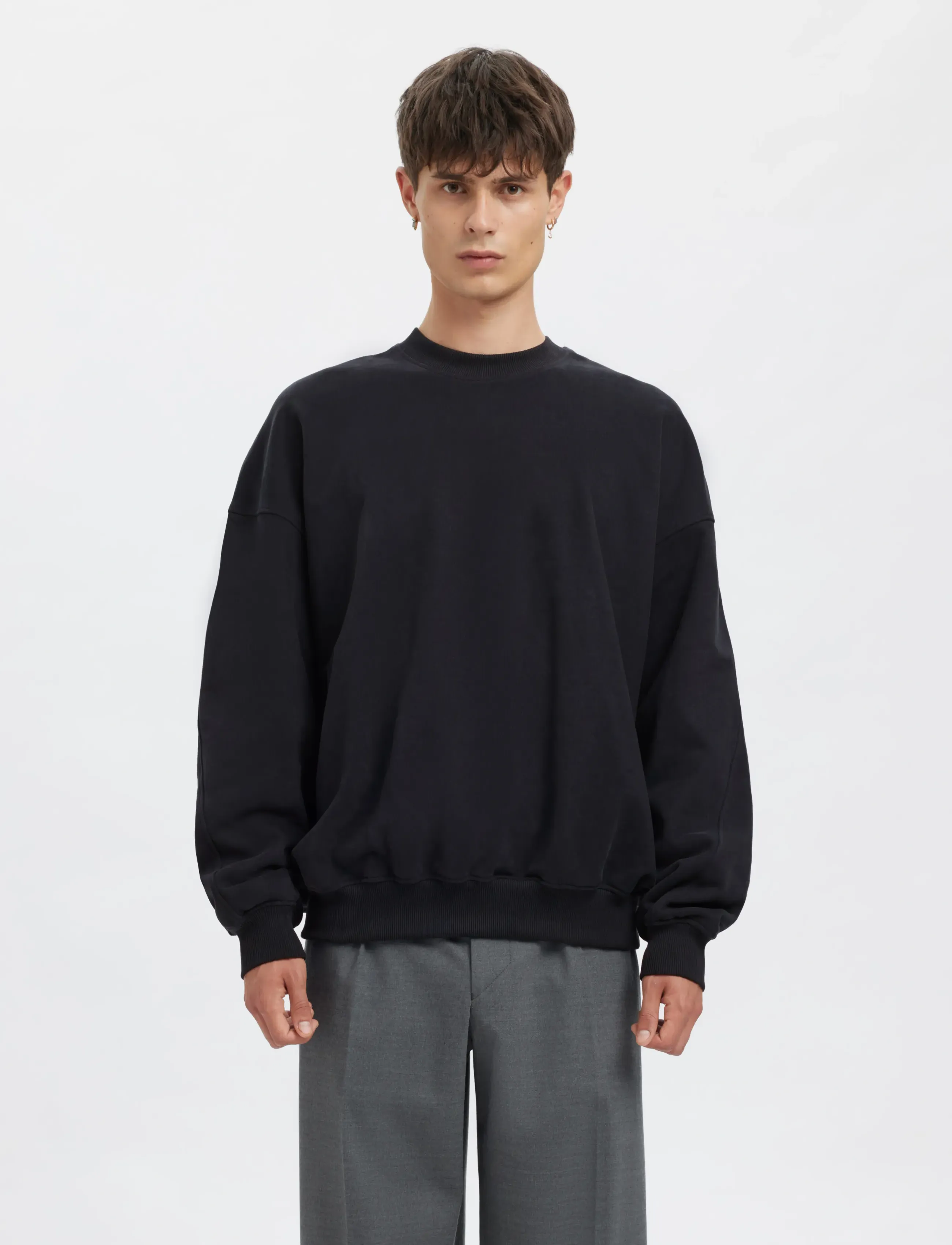 Annarr Anrhackett Classic Crew Neck Sweat, S, Sweatshirts & Hoodies, Marineblau - Sweatshirts, Männerswear